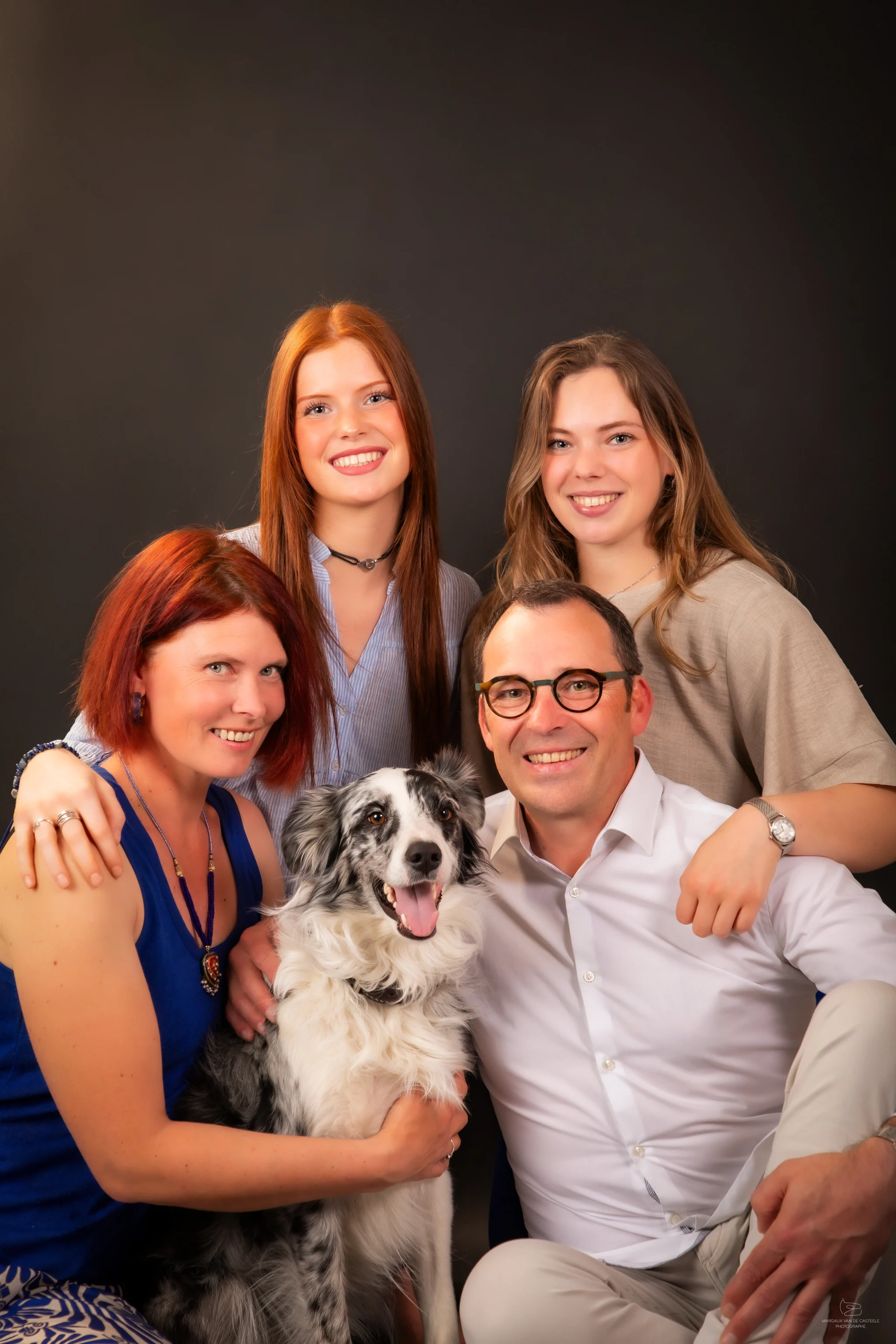 Photo de famille au studio