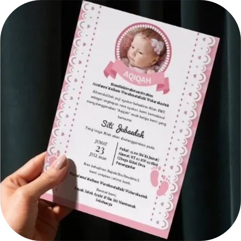 Undangan Aqiqah
