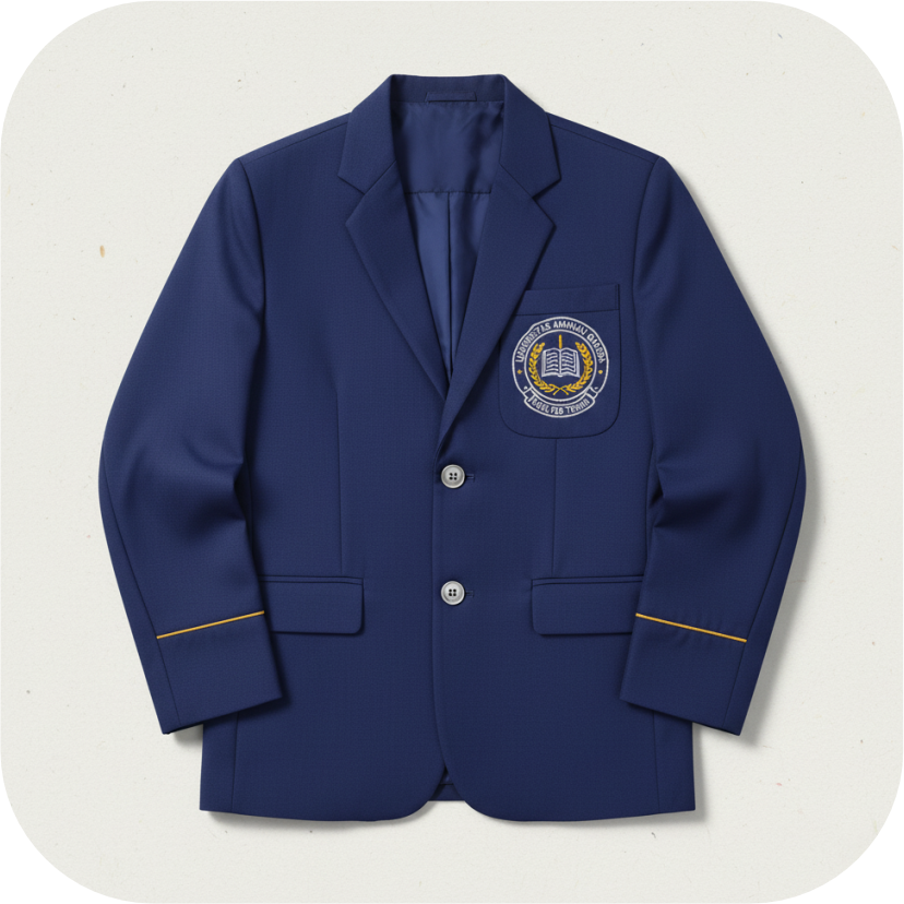 Custom Alamater Bordir