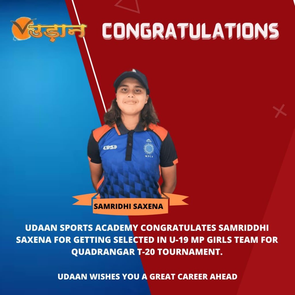 Samriddhi Saxena T-20