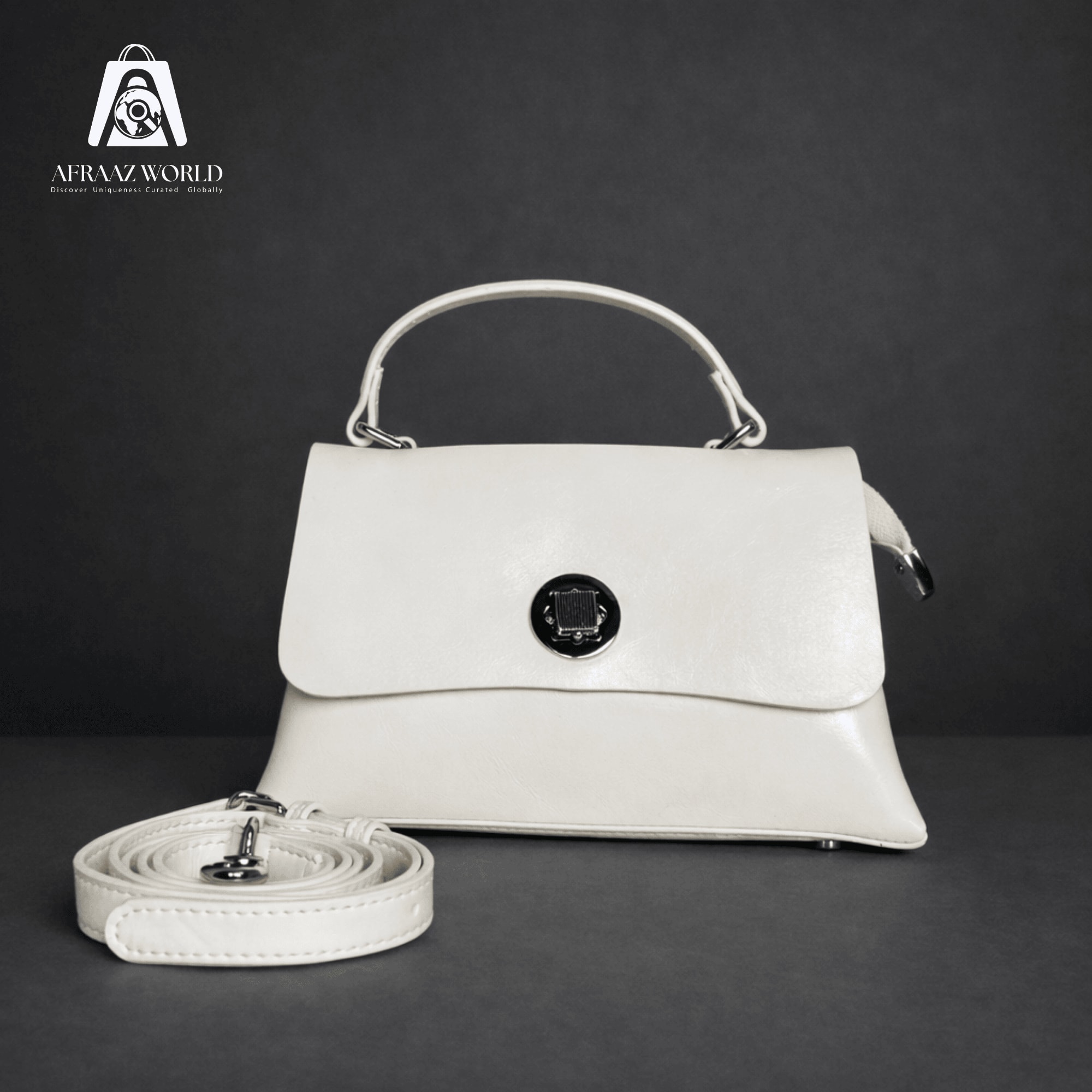 The Pearl Aura Top-Handle Satchel