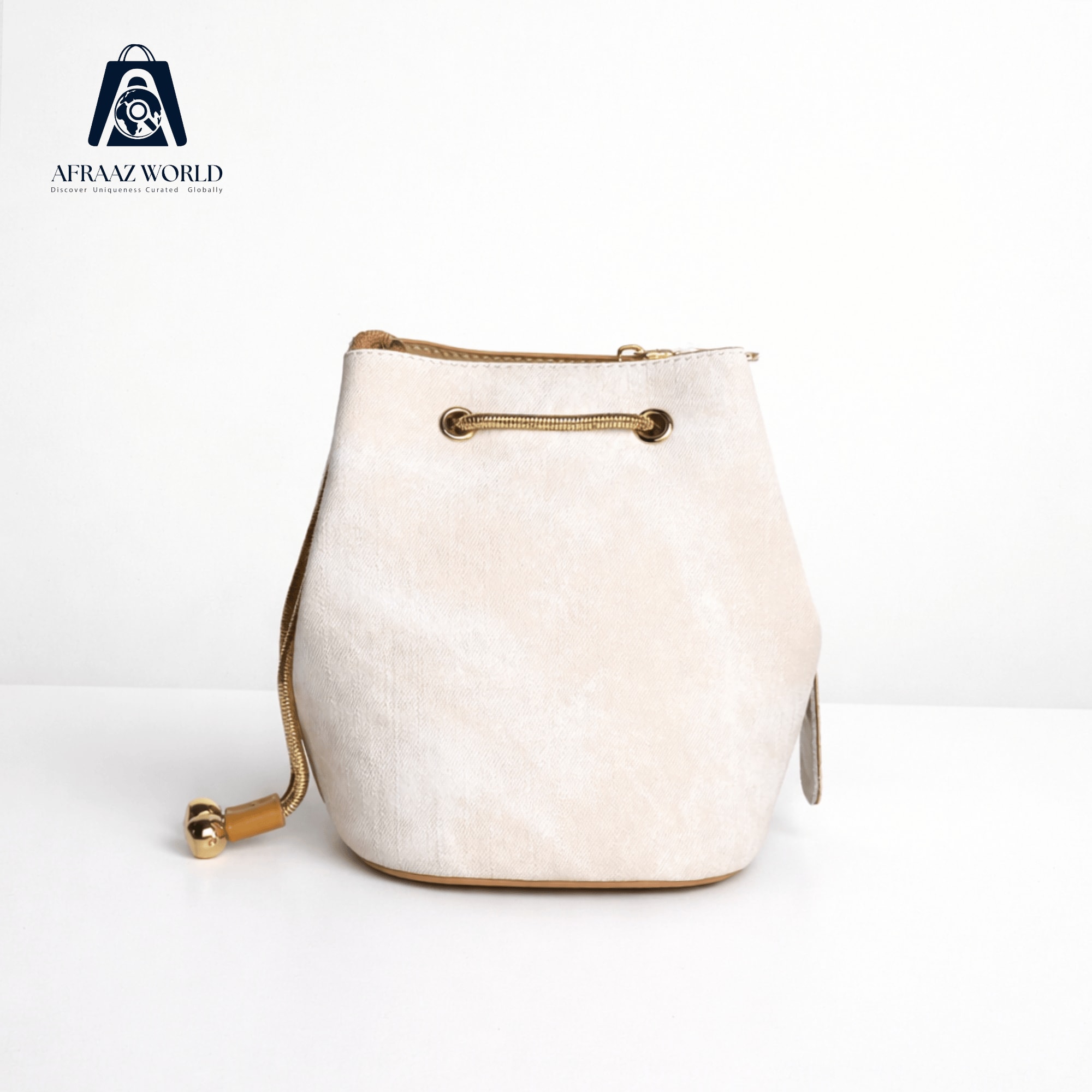 Adorable Canvas Drawstring Bucket Bag