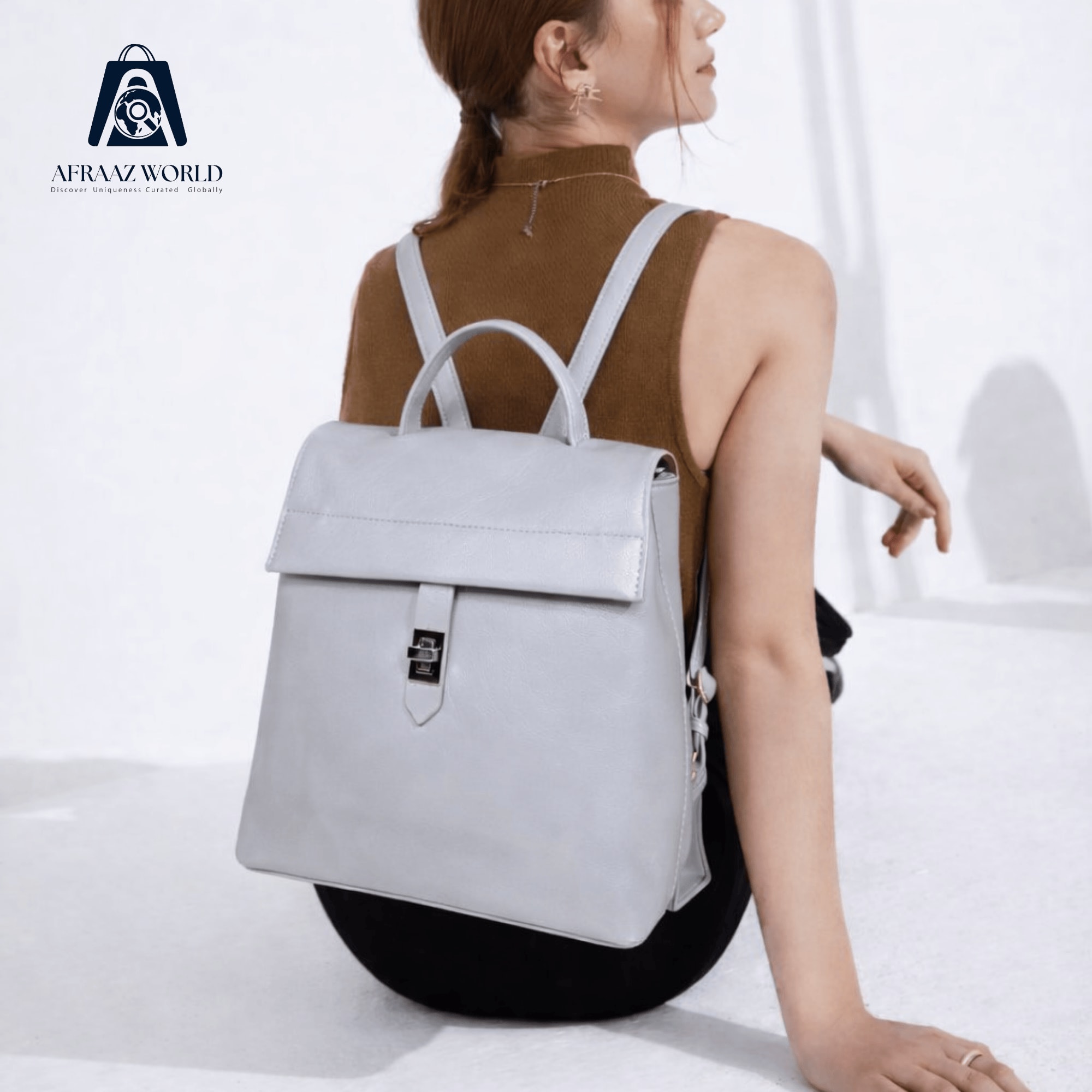 Elegant Multi-Way Satchel Backpack