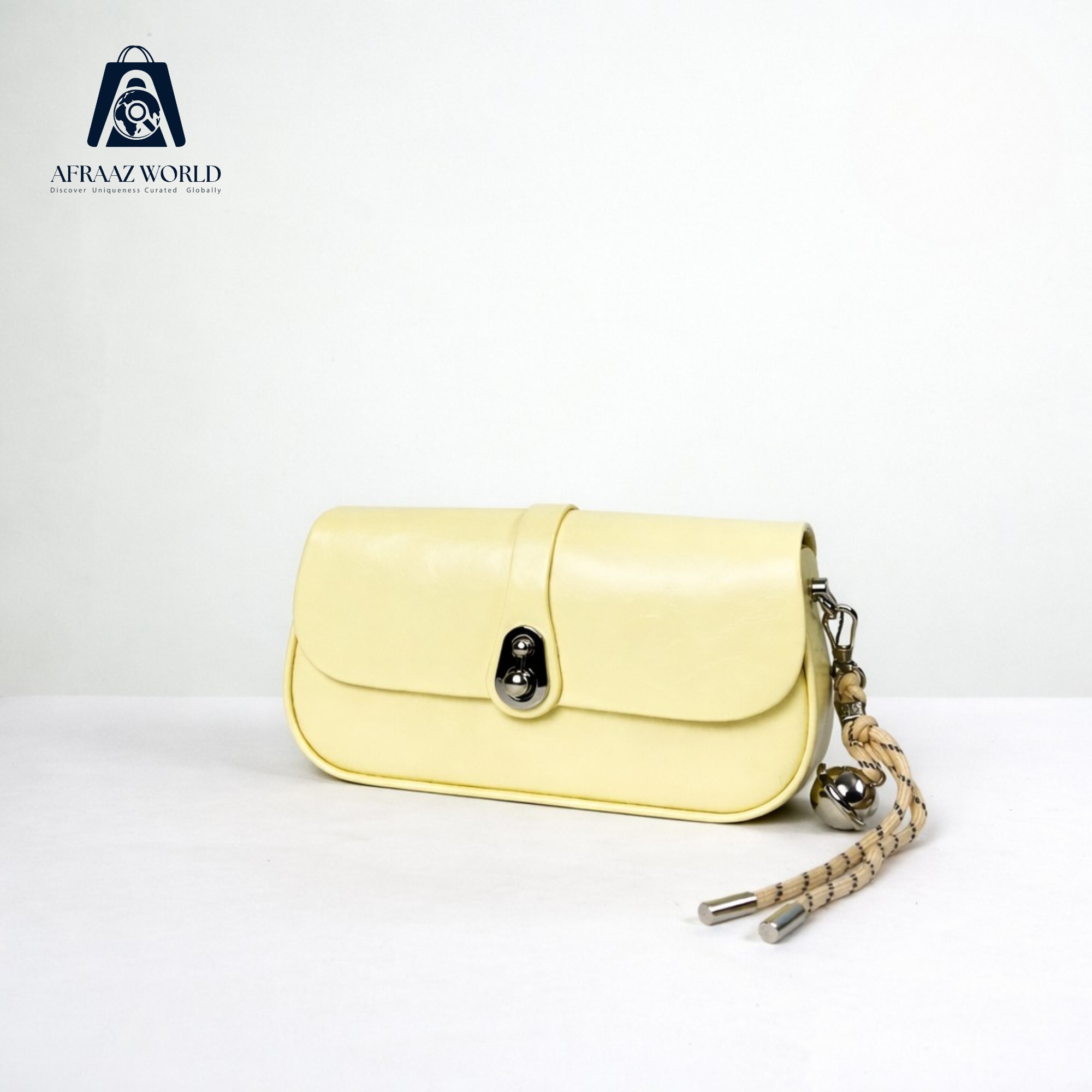 The Lumina Twist-Lock Crossbody Bag