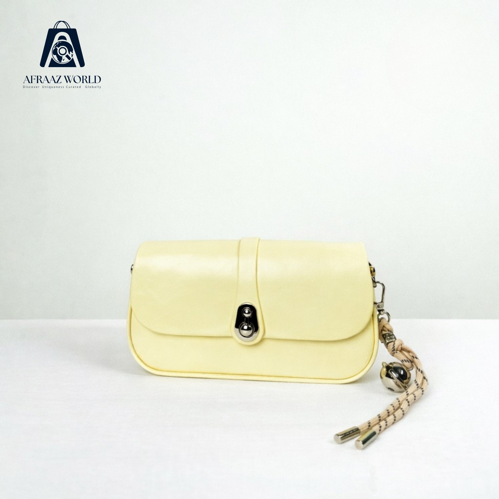 The Lumina Twist-Lock Crossbody Bag