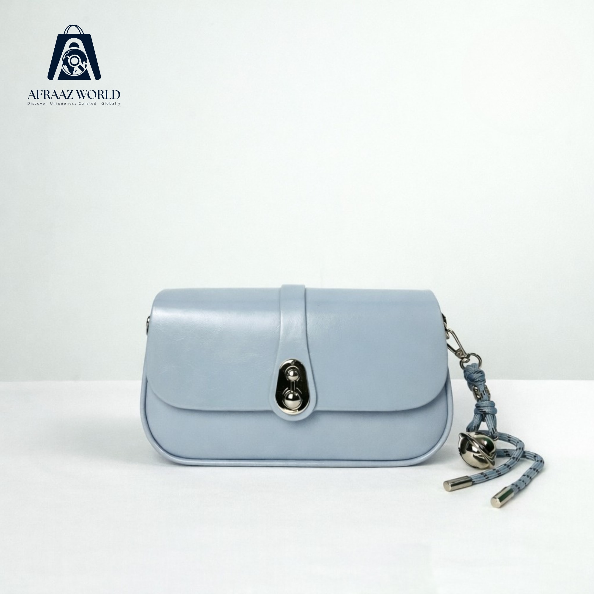 The Lumina Twist-Lock Crossbody Bag