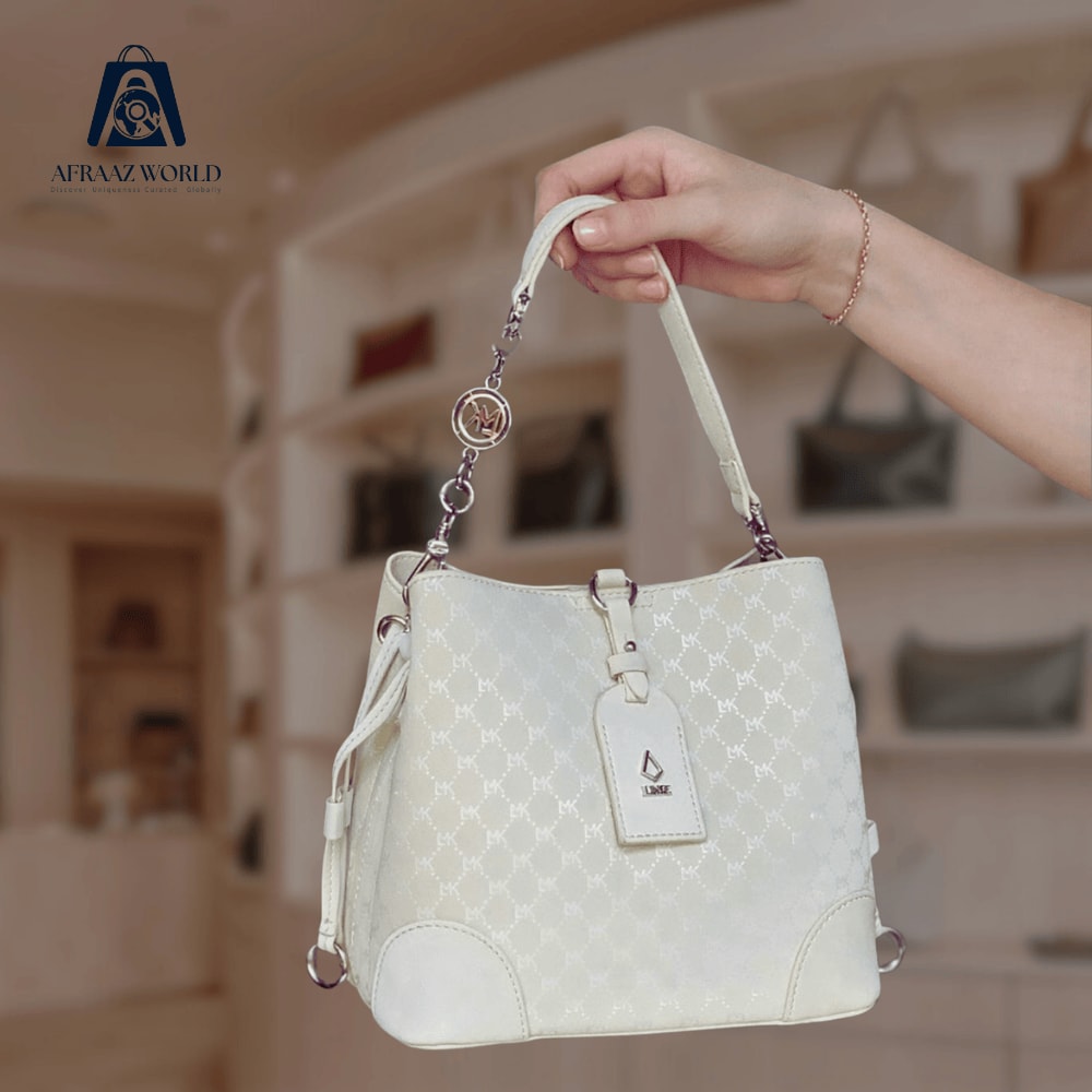Luxe Pearl Signature Satchel Bag