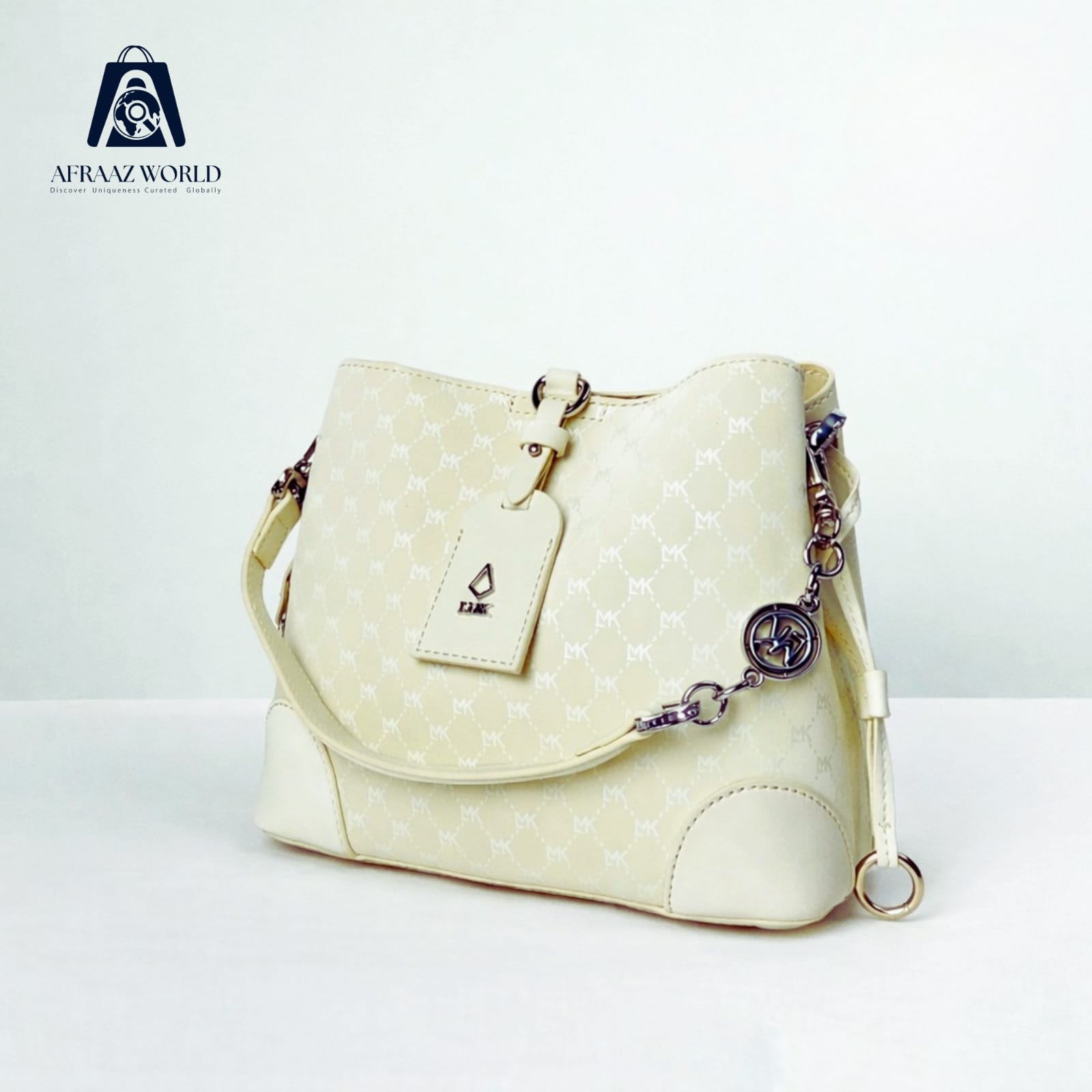 Luxe Pearl Signature Satchel Bag