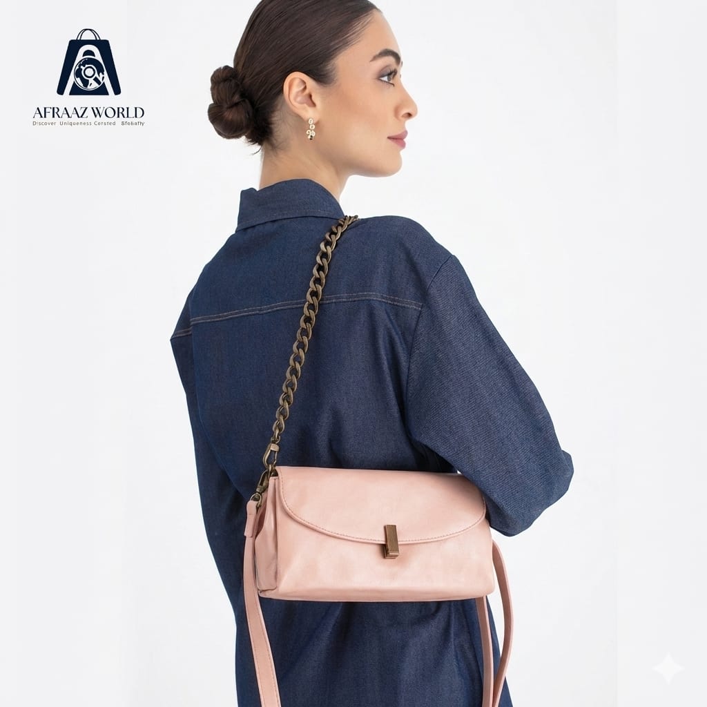 The Rosy Antique Chain Bag