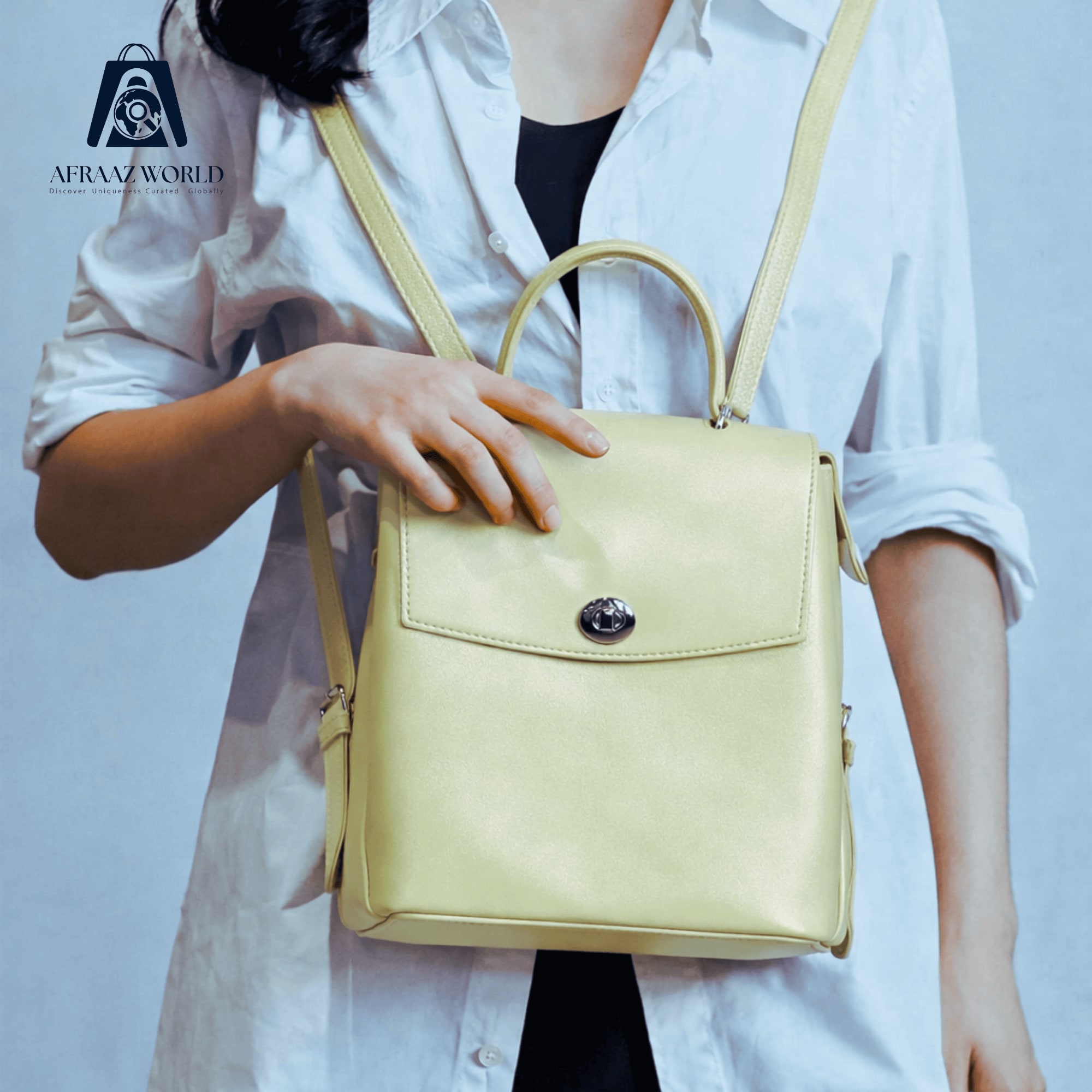 The Ivory Grace Trendy Backpack.