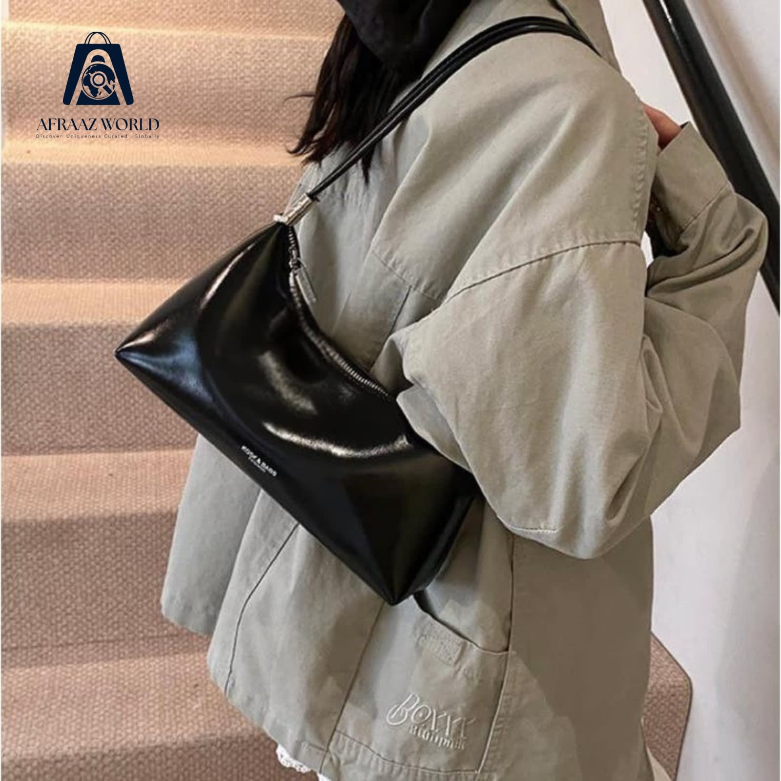 Elegant Luxury Black Handbag for Women