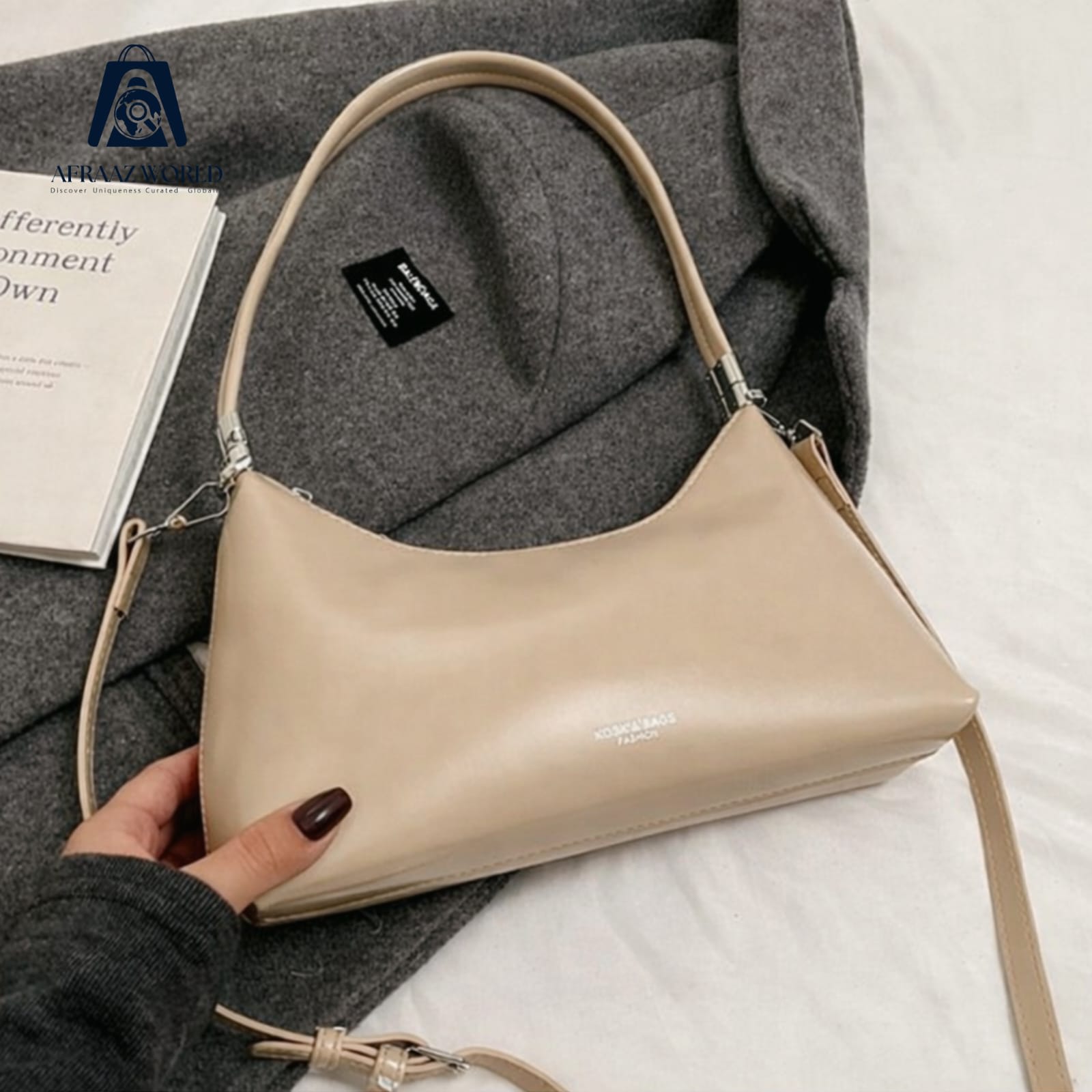 Elegant Luxury Black Handbag for Women