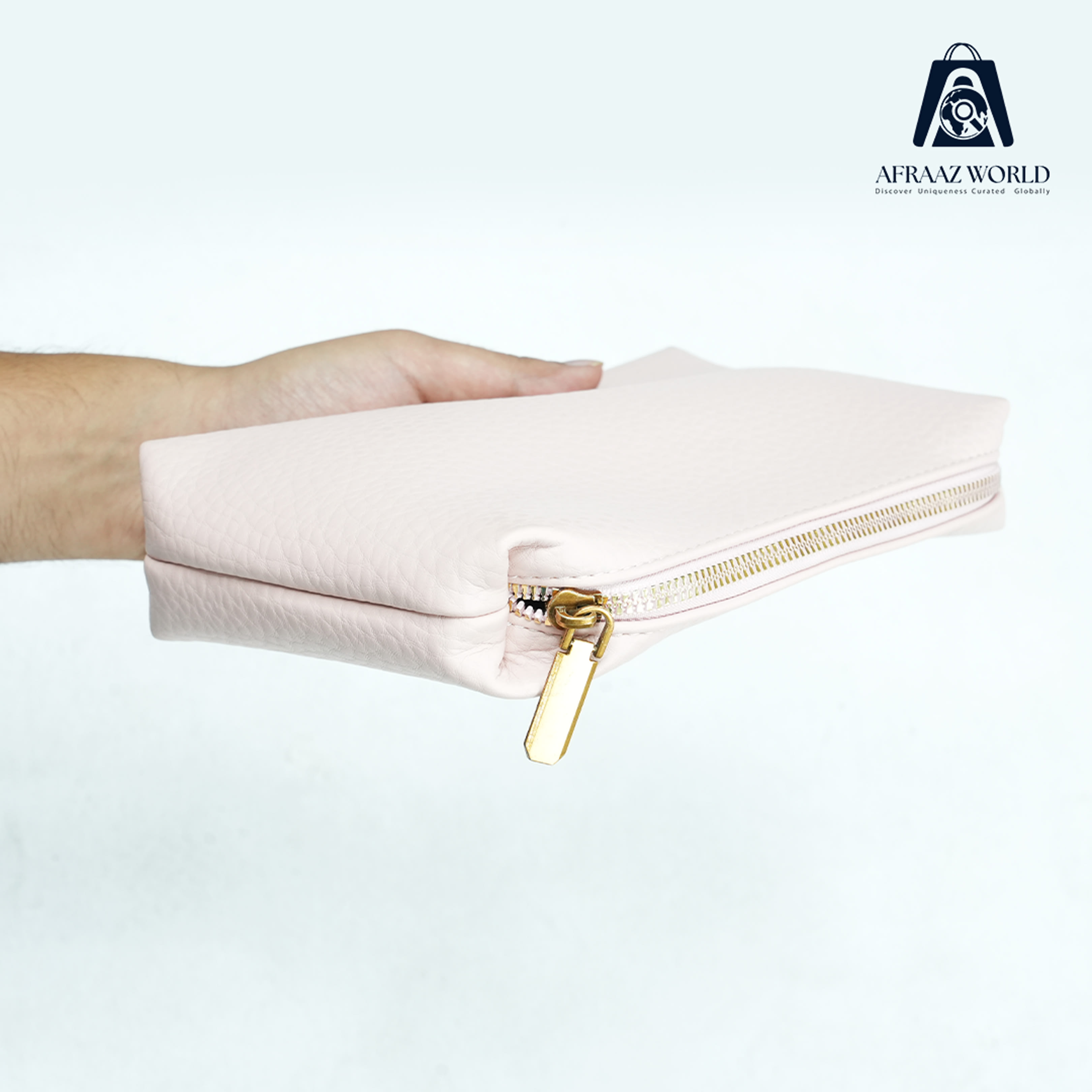 Elegant Two-Tone Beige Shoulder Bag for Women with Pouch | Premium 2-in-1 Handbag by Afraaz World