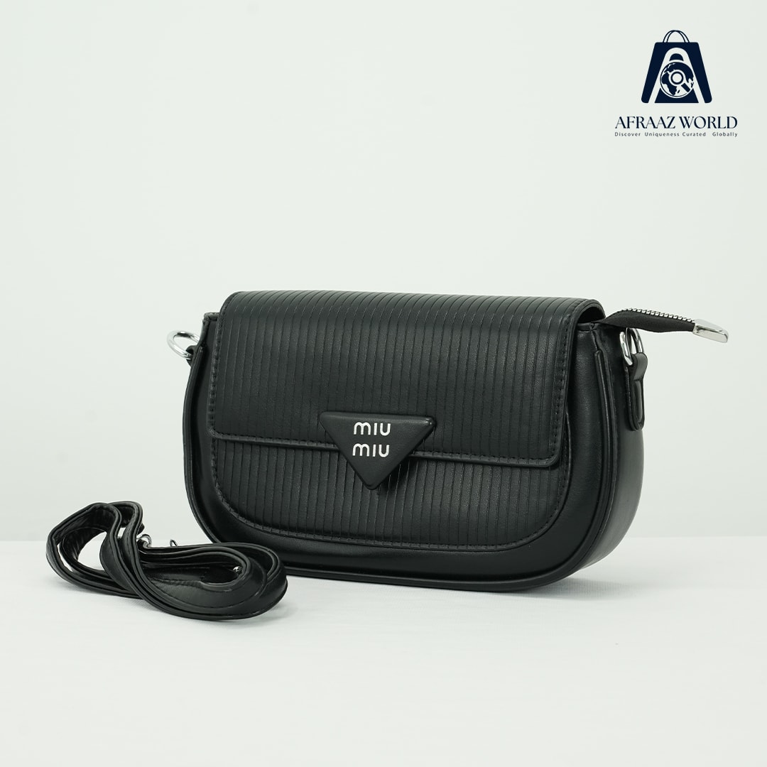 Premium Brown Crossbody Bag for Women | MIU MIU Inspired Sling Bag by Afraaz World