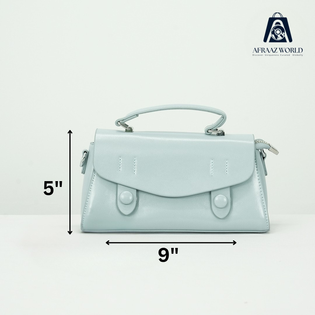 Luxury Pastel Yellow Crossbody Bag for Women