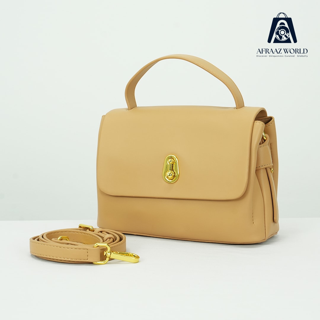 Premium Elegant Handbag for Women – Stylish Top Handle Bag with Detachable Strap | Daily & Office Use