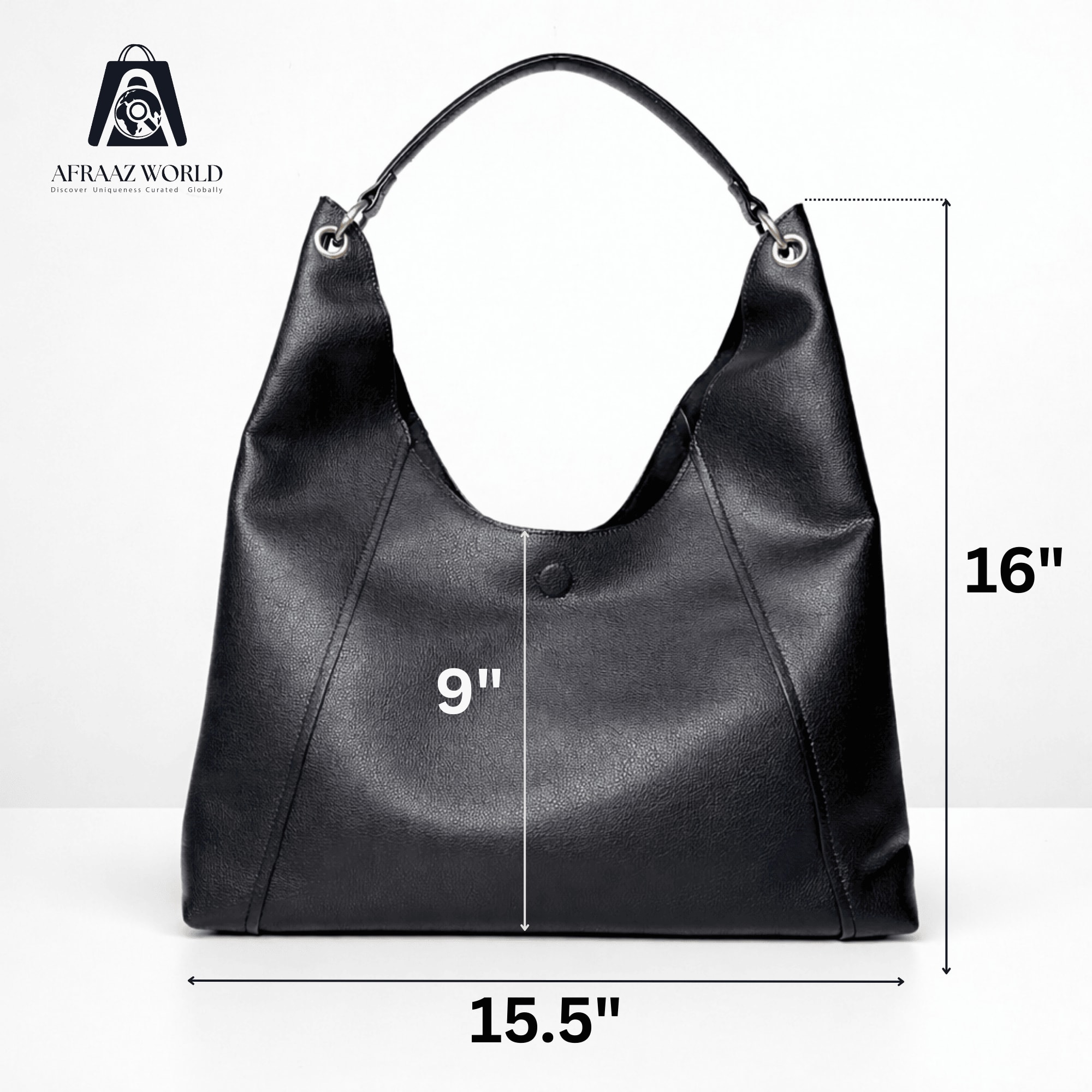 Ultra-Soft Oversized Slouchy Tote with Matching Pouch