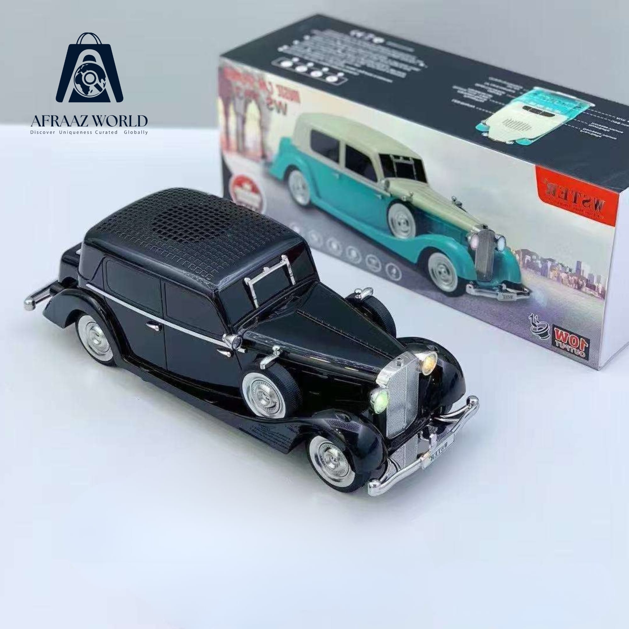 WS-1934 Retro Classic Car Bluetooth Replica Speaker
