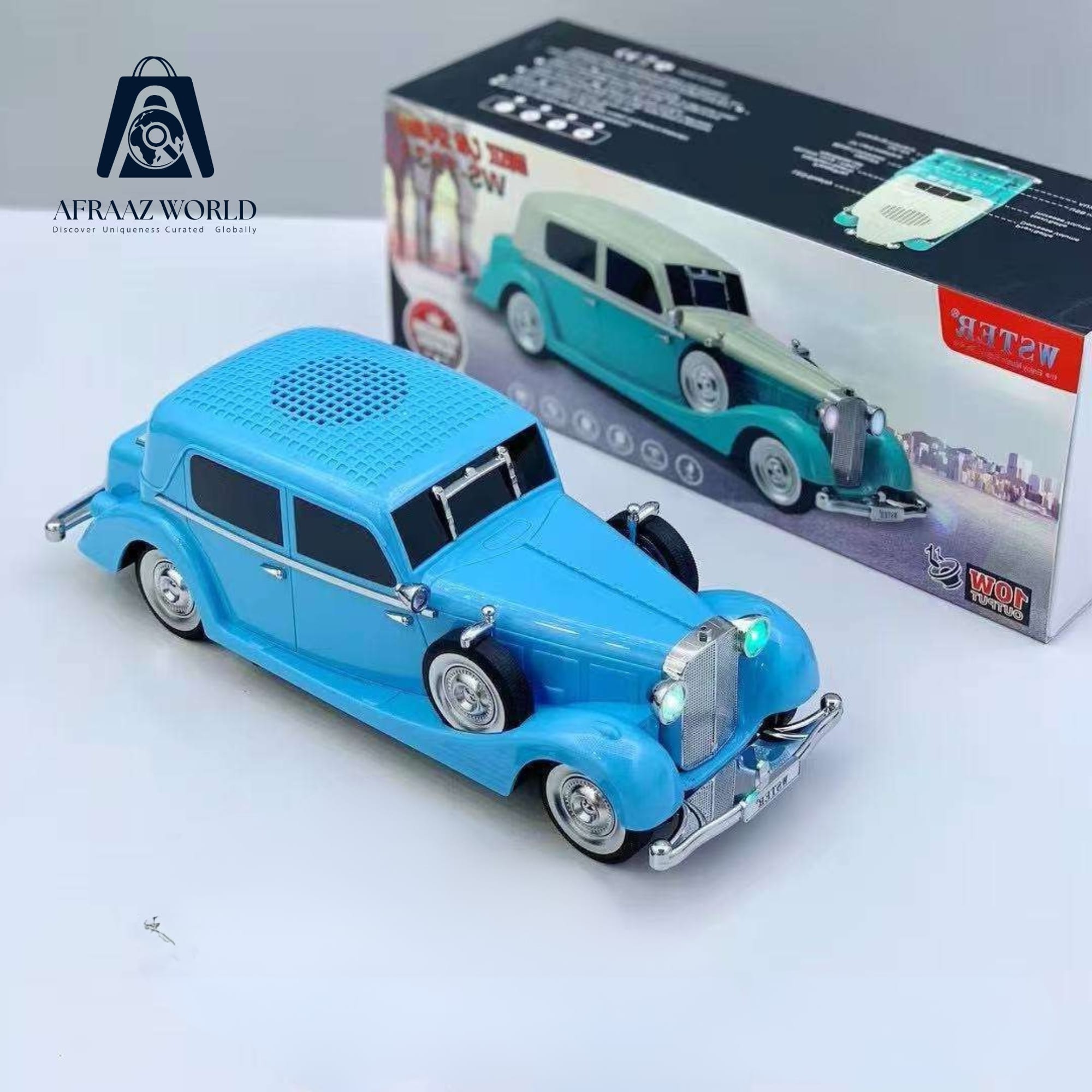 WS-1934 Retro Classic Car Bluetooth Replica Speaker