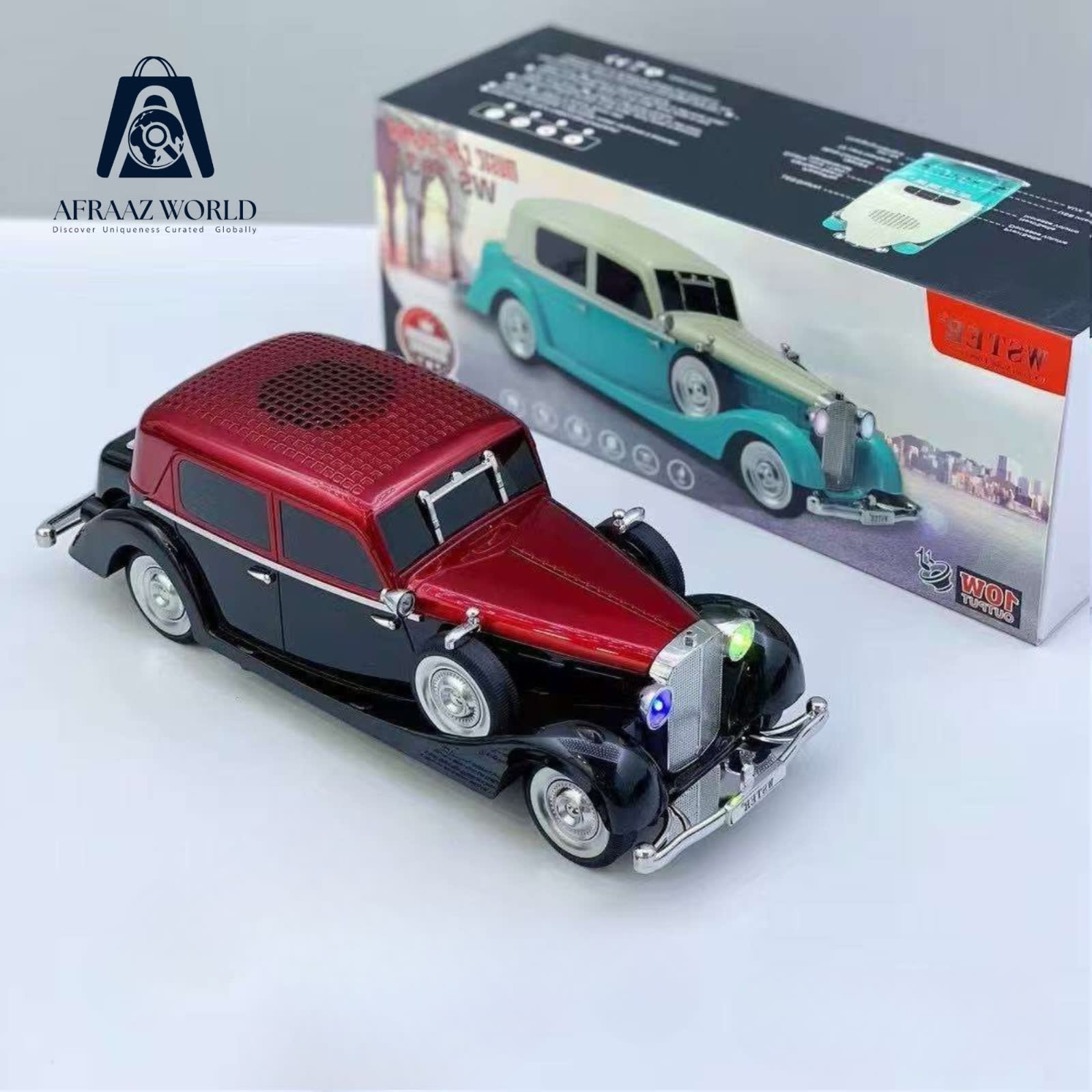 WS-1934 Retro Classic Car Bluetooth Replica Speaker