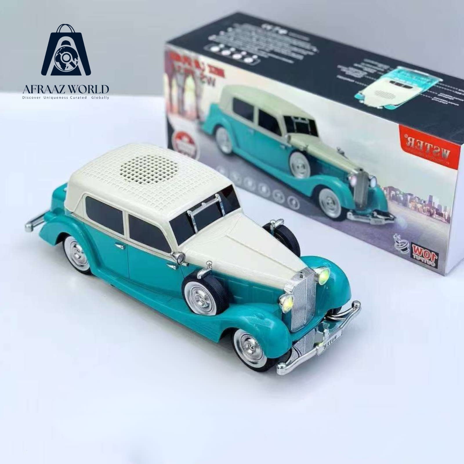WS-1934 Retro Classic Car Bluetooth Replica Speaker