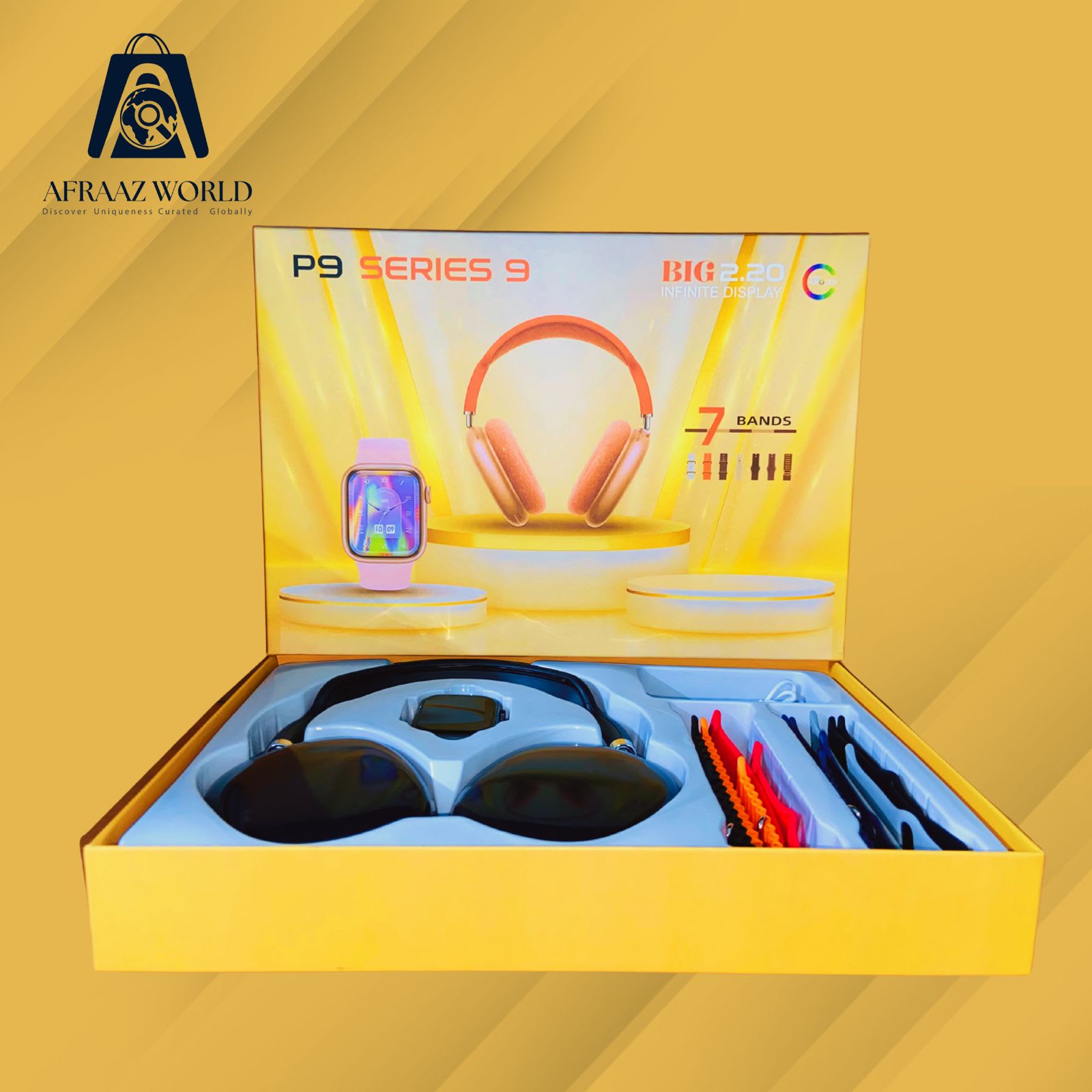 P9 Series 9 Smart watch & Headset