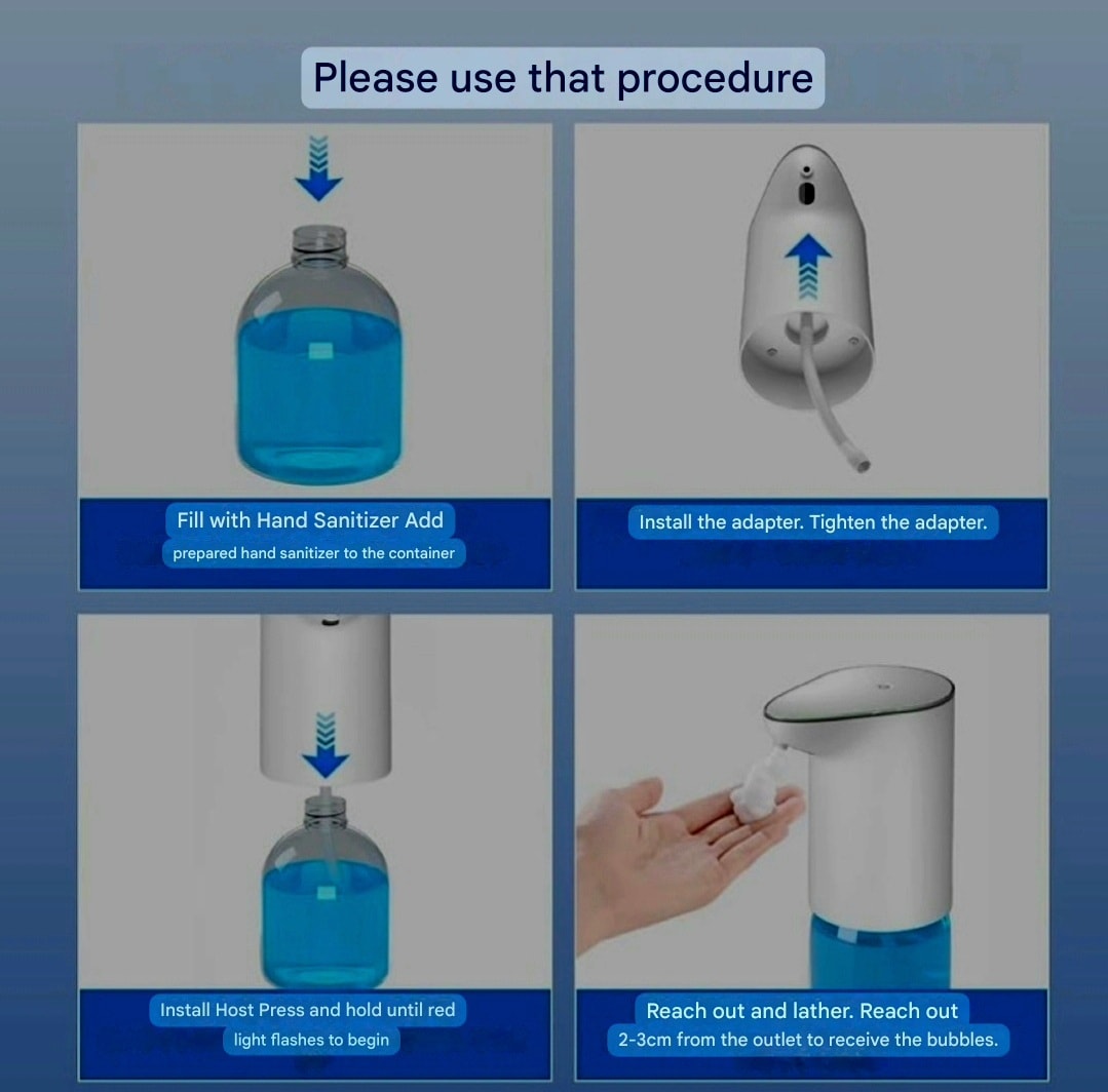 Smart sensor Hand washer