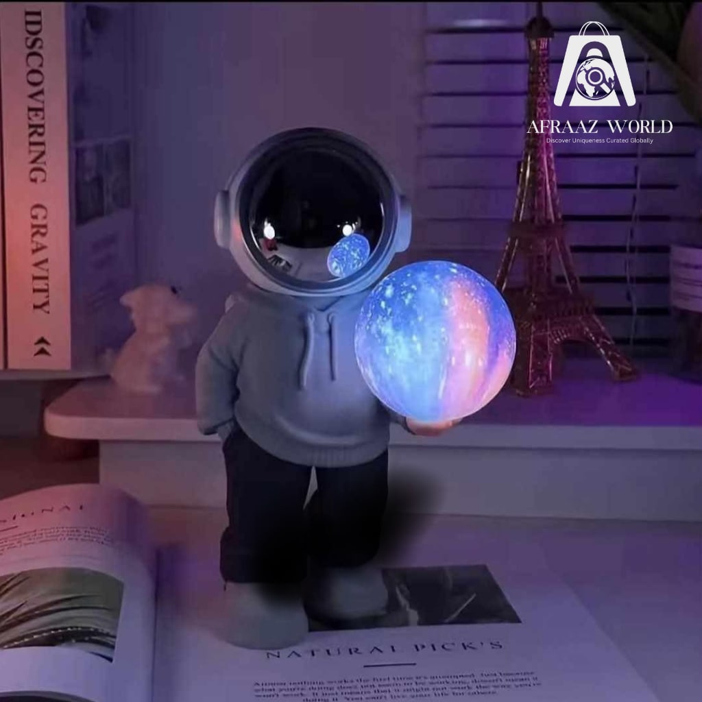 Astronaut lamp with Bluetooth speaker