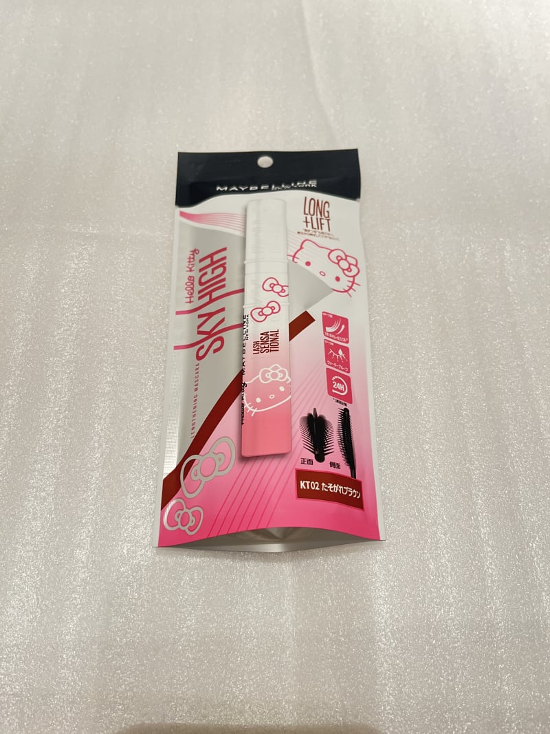 Hello Kitty Maybelline Sky High Mascara — Japan-exclusive limited edition