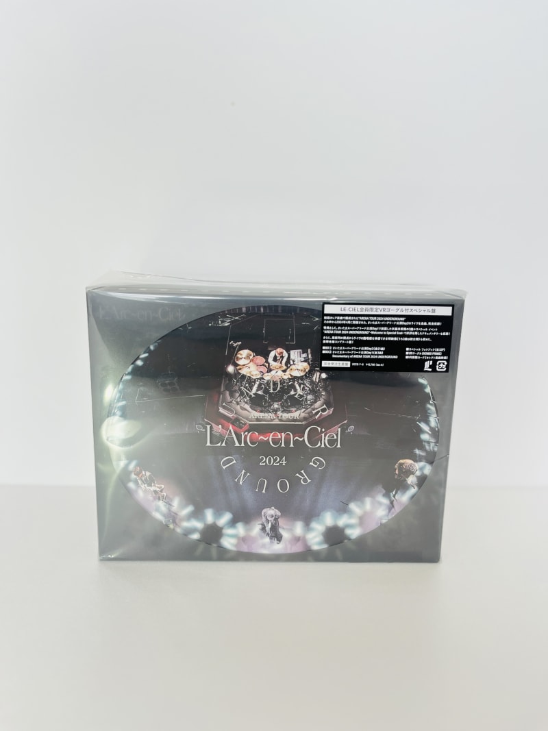 L'Arc-en-Ciel ARENA TOUR 2024 UNDERGROUND fan club limited Blu-ray box