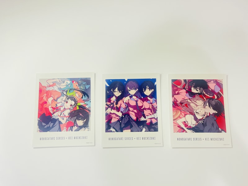MONOGATARI SERIES × Kei Mochizuki Bromide Set