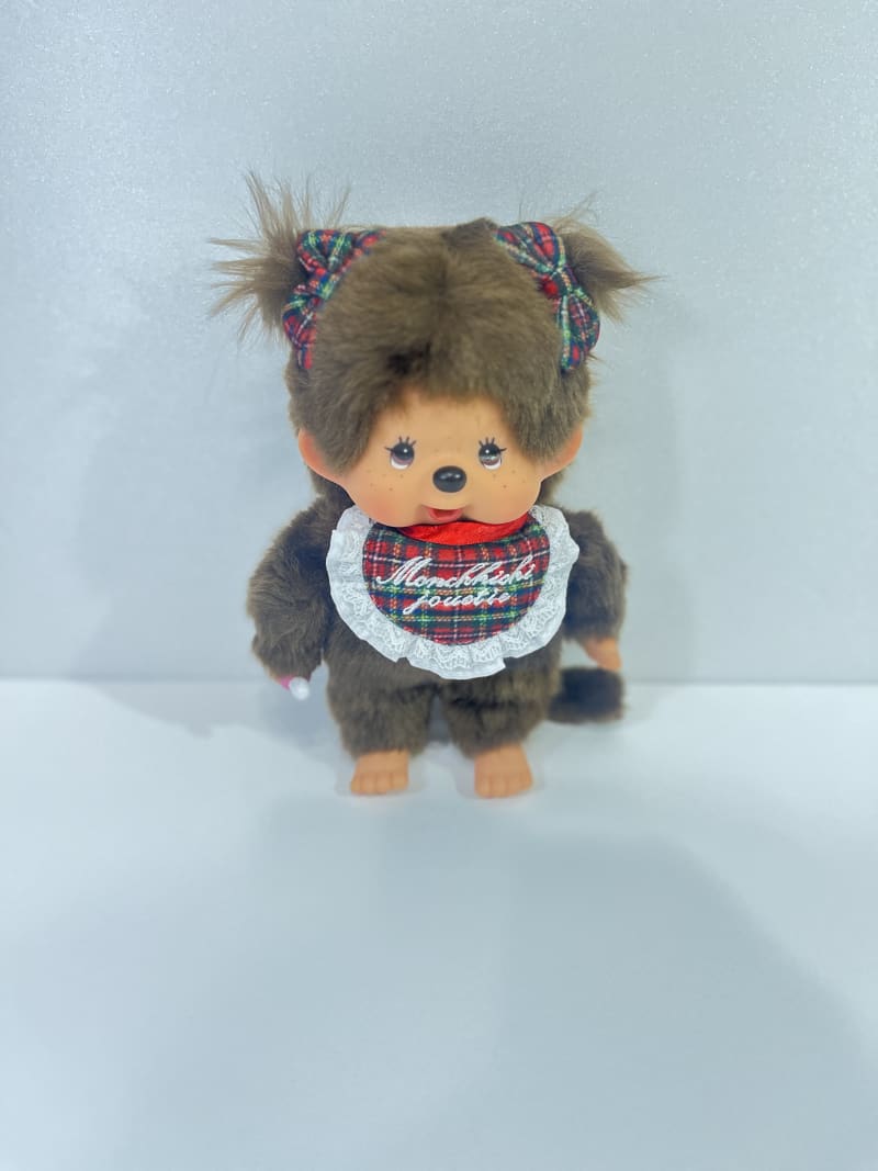 Monchhichi × jouetie Checker Keychain