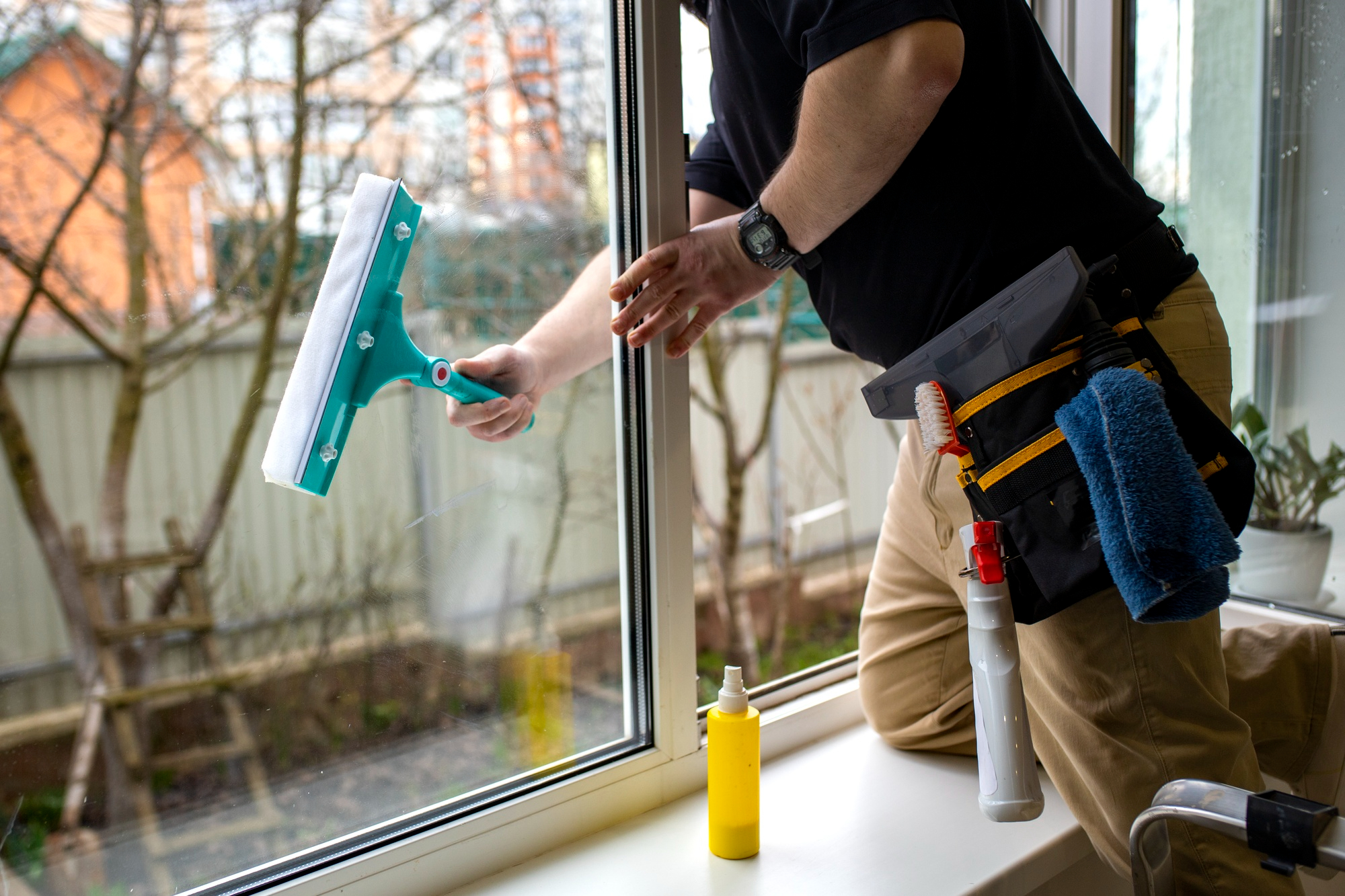 Skilled Hands Window Cleaning team
