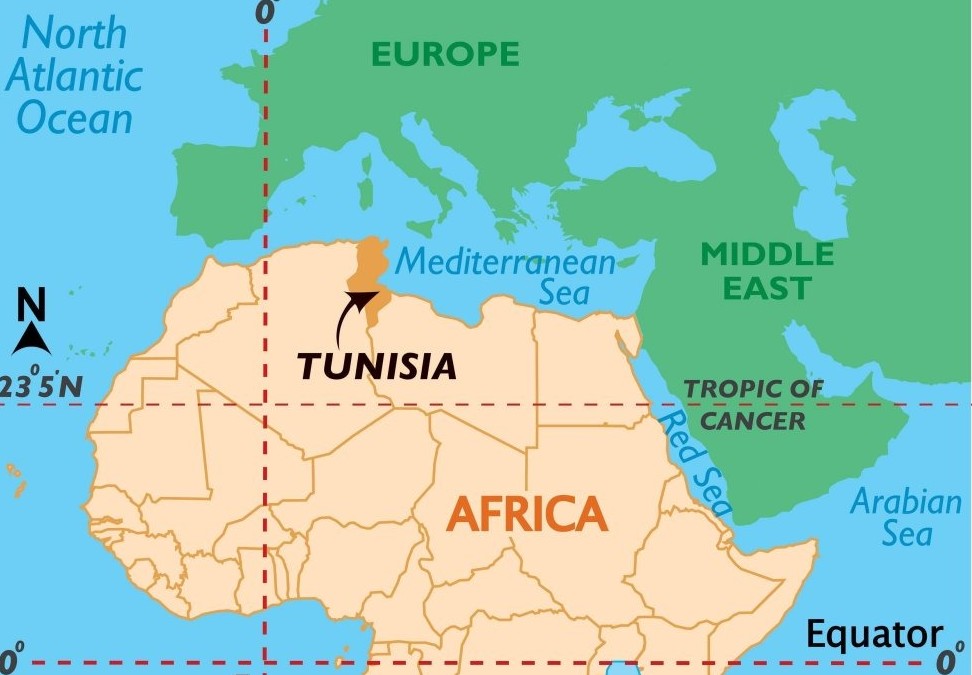 Tunisia Map