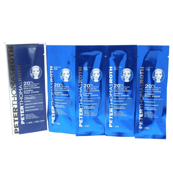 PeterThomasRoth 20% Complex Glycolic Solutions Jumbo Peel Swab | Spotlyte