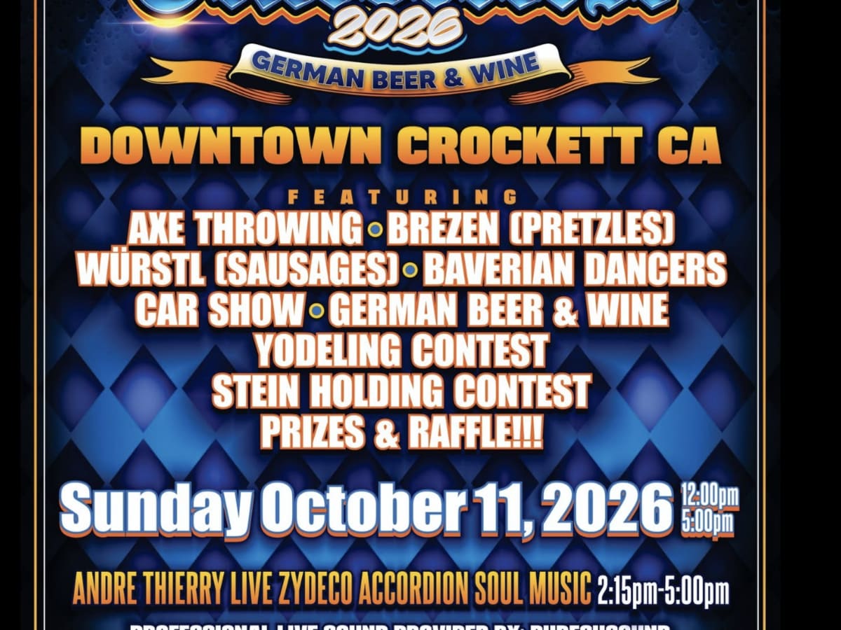Bay Area's Oktoberfest 2026 Crockett, California