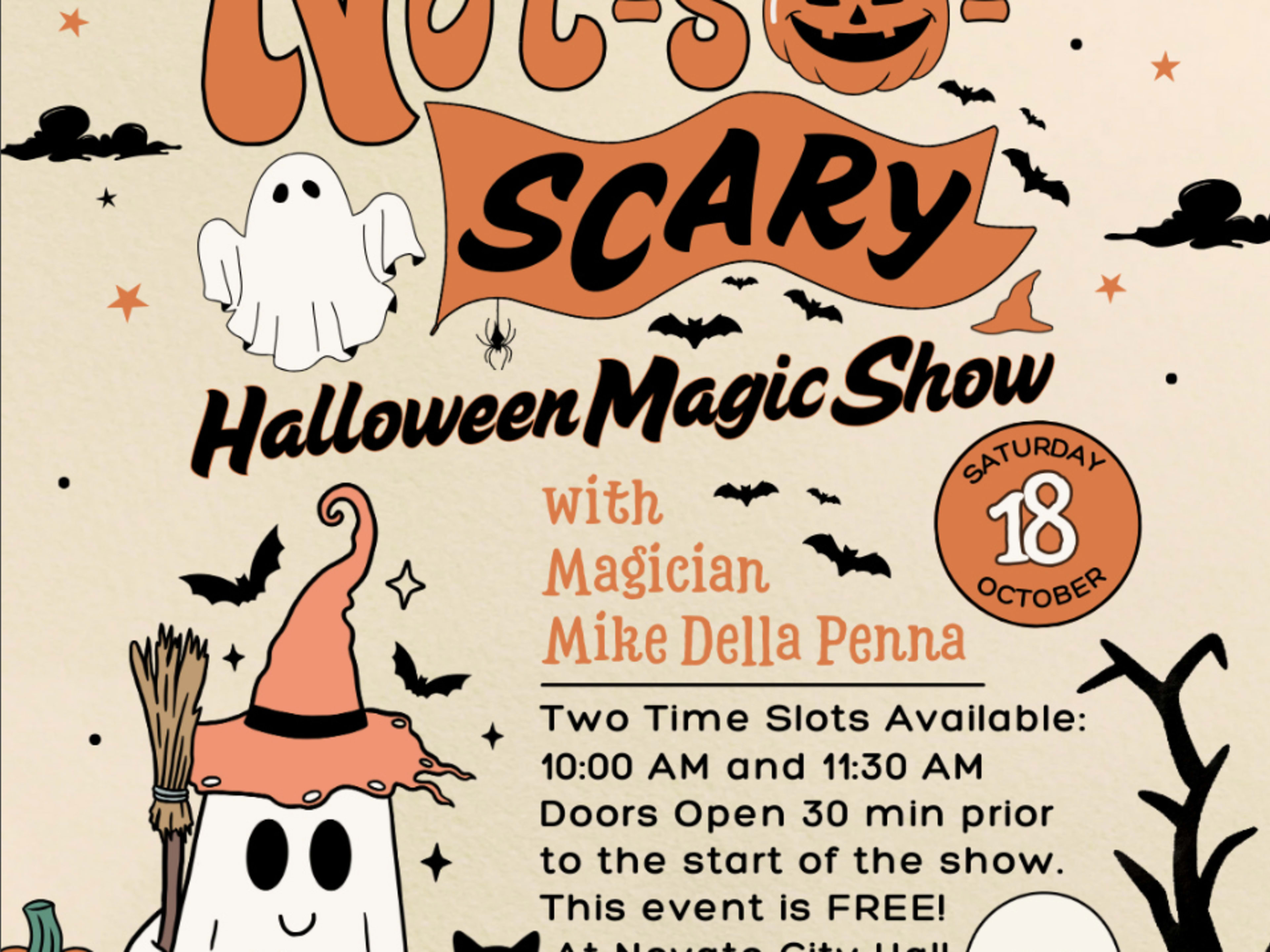 The Not-So-Scary Halloween Magic Show 