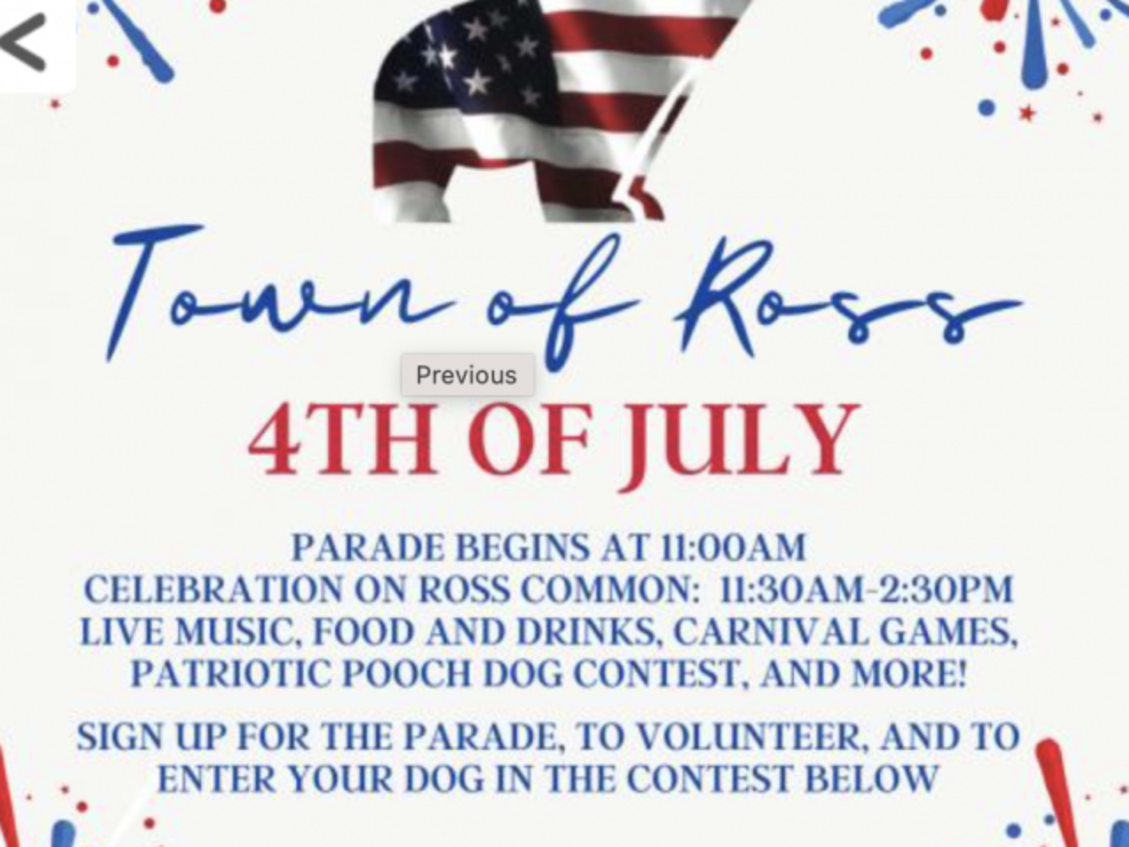 Ross 4th of July Parade & Celebration