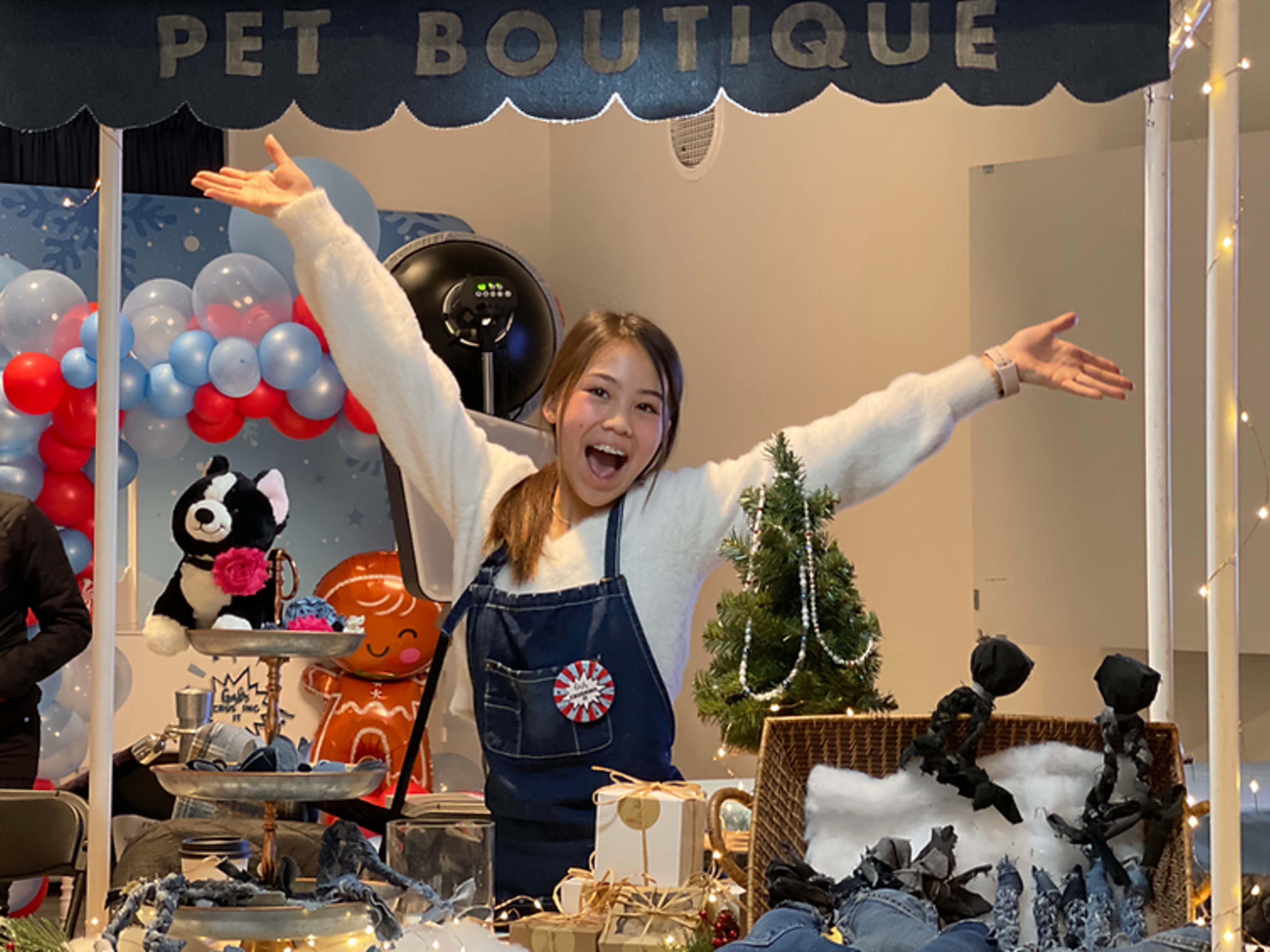 Girls Crushing It Winter Pop-up shop