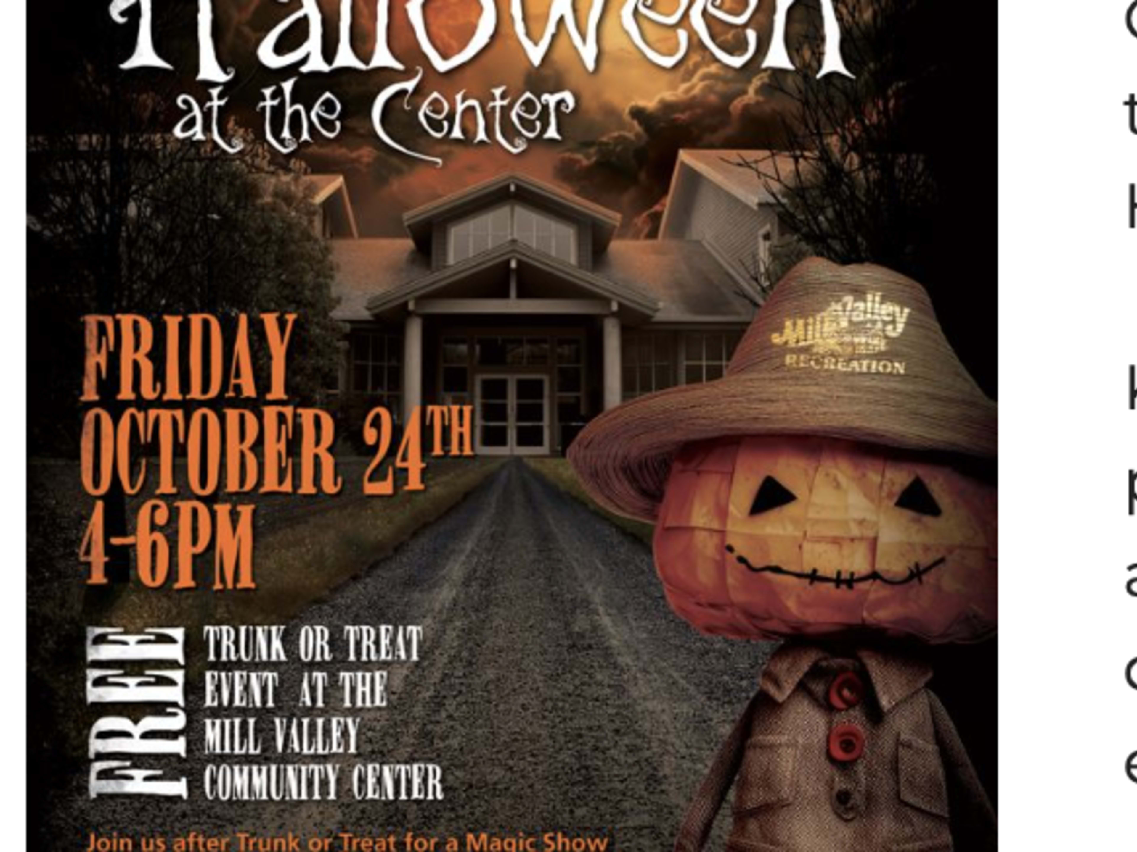 Halloween at the Center