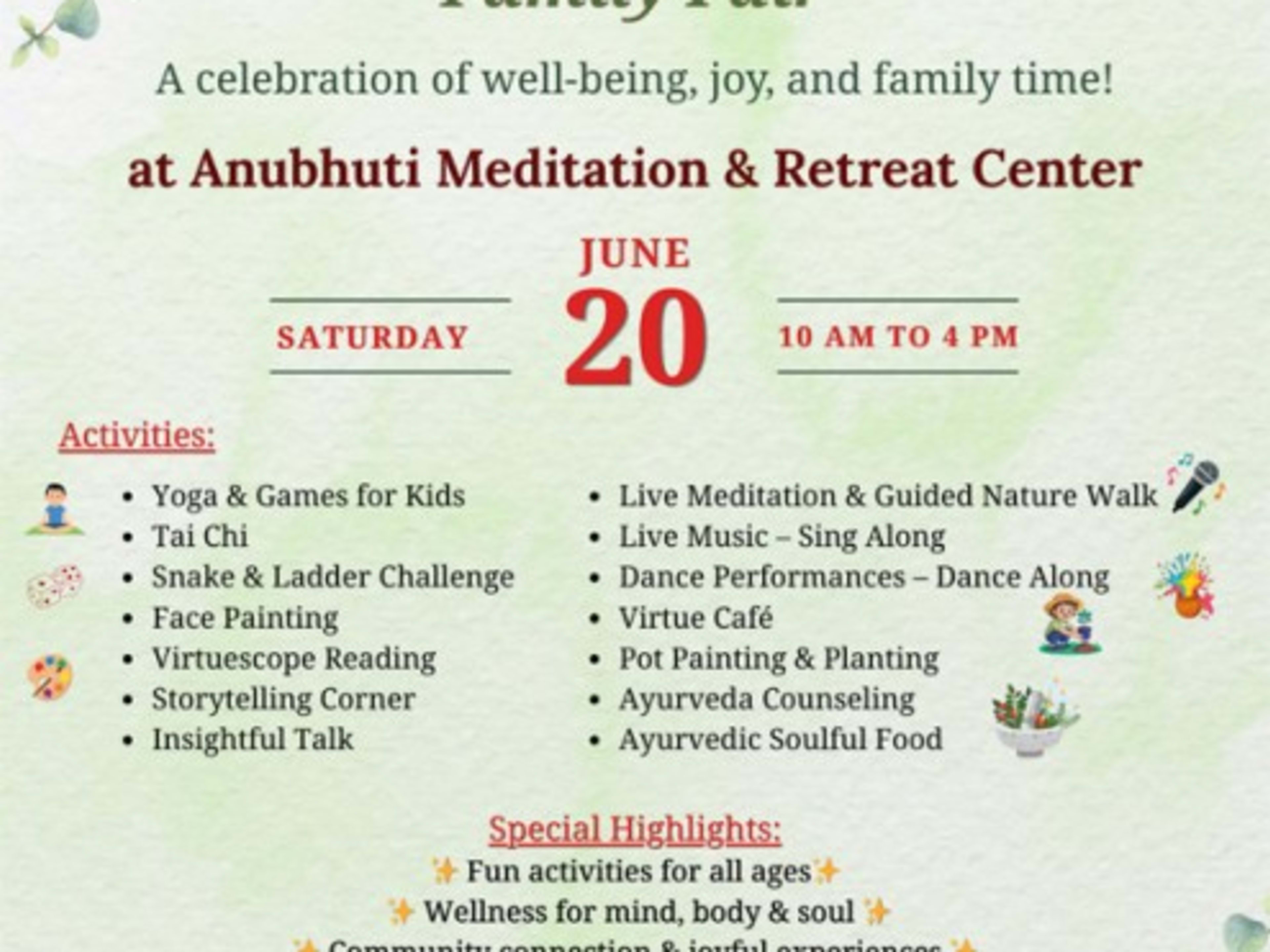 Wellness Wonderland Family Fair