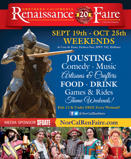 NorCal Renaissance Faire  in Hollister, CA — Bay Area family event
