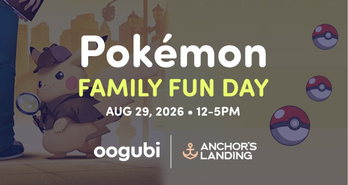 Pokemon Family Fun Day at Anchor's Landing  in San Francisco — Bay Area family event