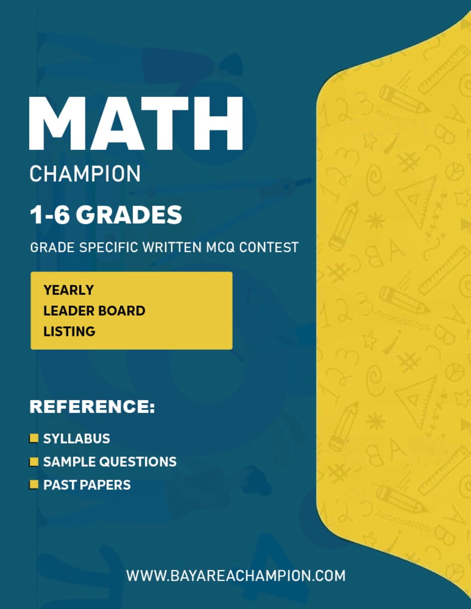 Bay Area Math Champion in Milpitas — Bay Area family event