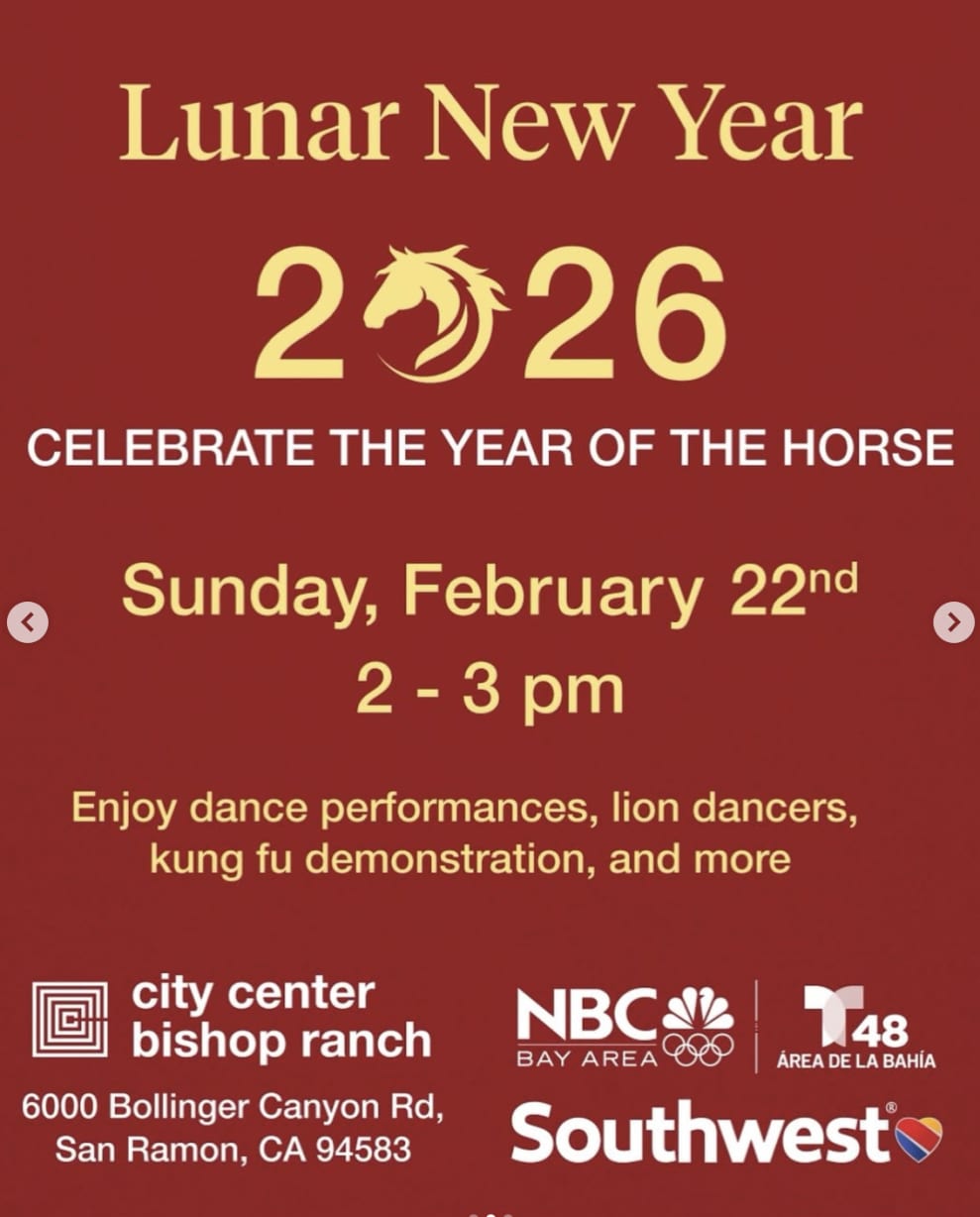Lunar New Year at City Center Bishop Ranch  in San Ramon  — Bay Area family event