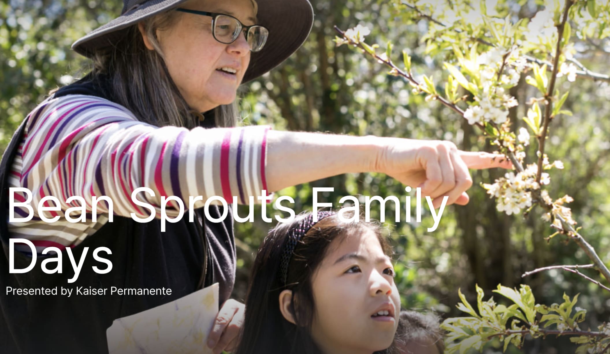 Bean Sprouts Family Days at SF Botanical Gardens  in San Francisco — Bay Area family event