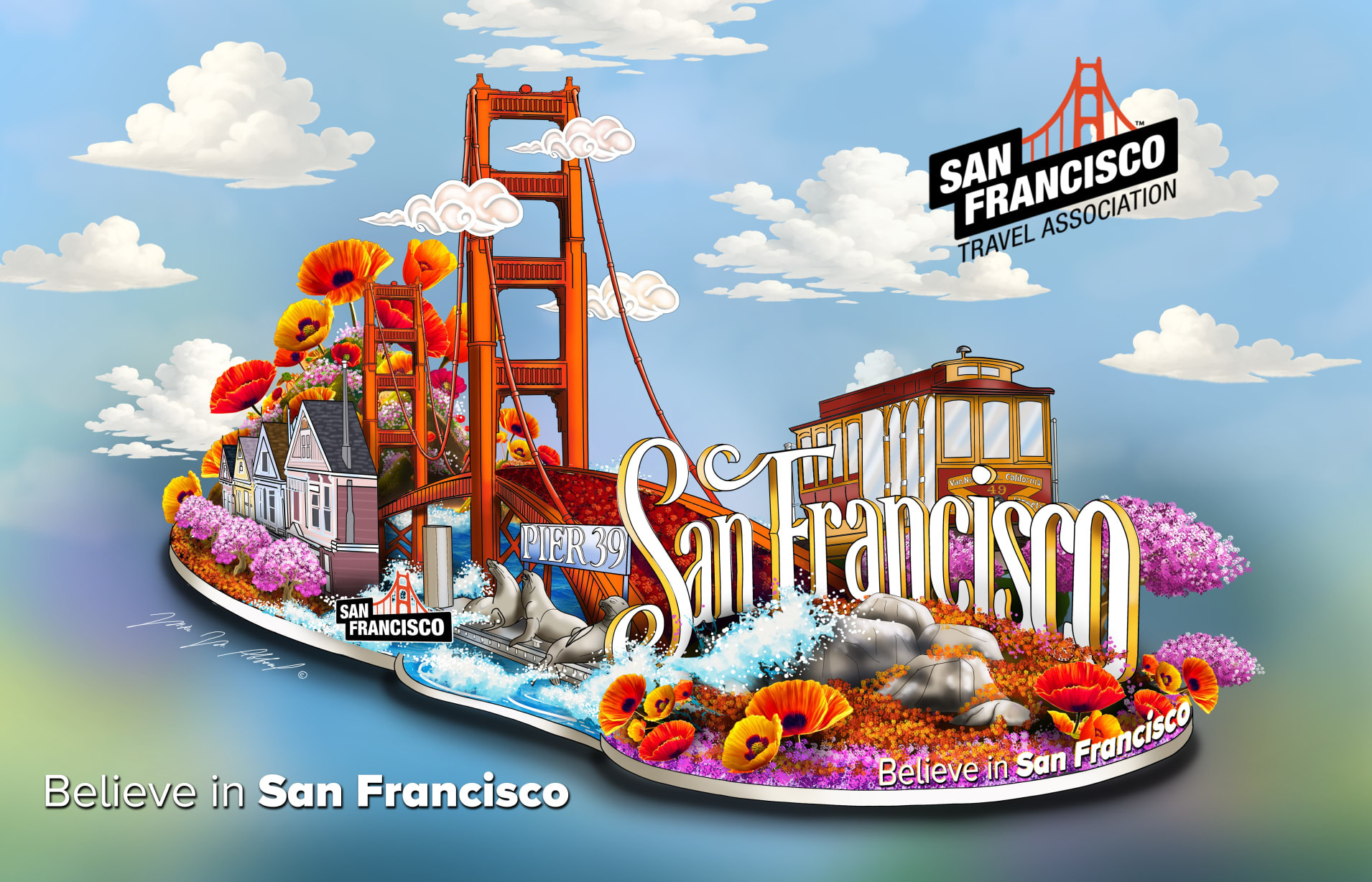 Help Decorate San Francisco’s Rose Parade Float – FREE! in San Francisco  — Bay Area family event