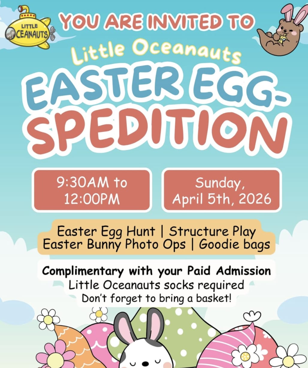 Little Oceanauts Easter Egg-Spedition in San Francisco — Bay Area family event