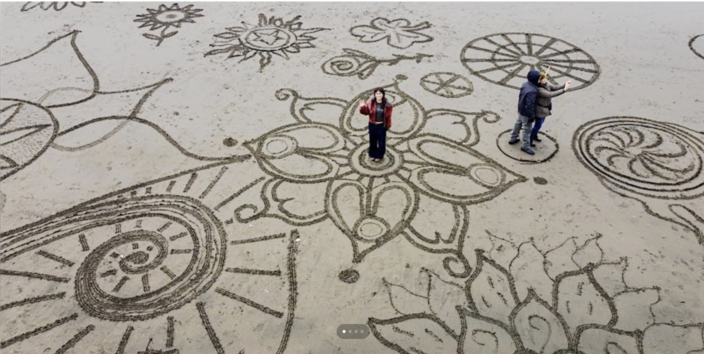 Free Art Making on the Beach 