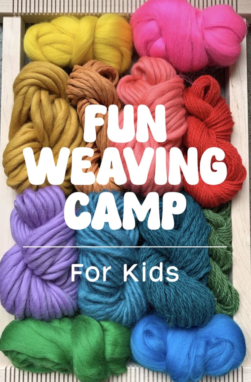 Fun Yarn Weaving Camp for Kids [2/16 - 2/19] in Cupertino — Bay Area family event